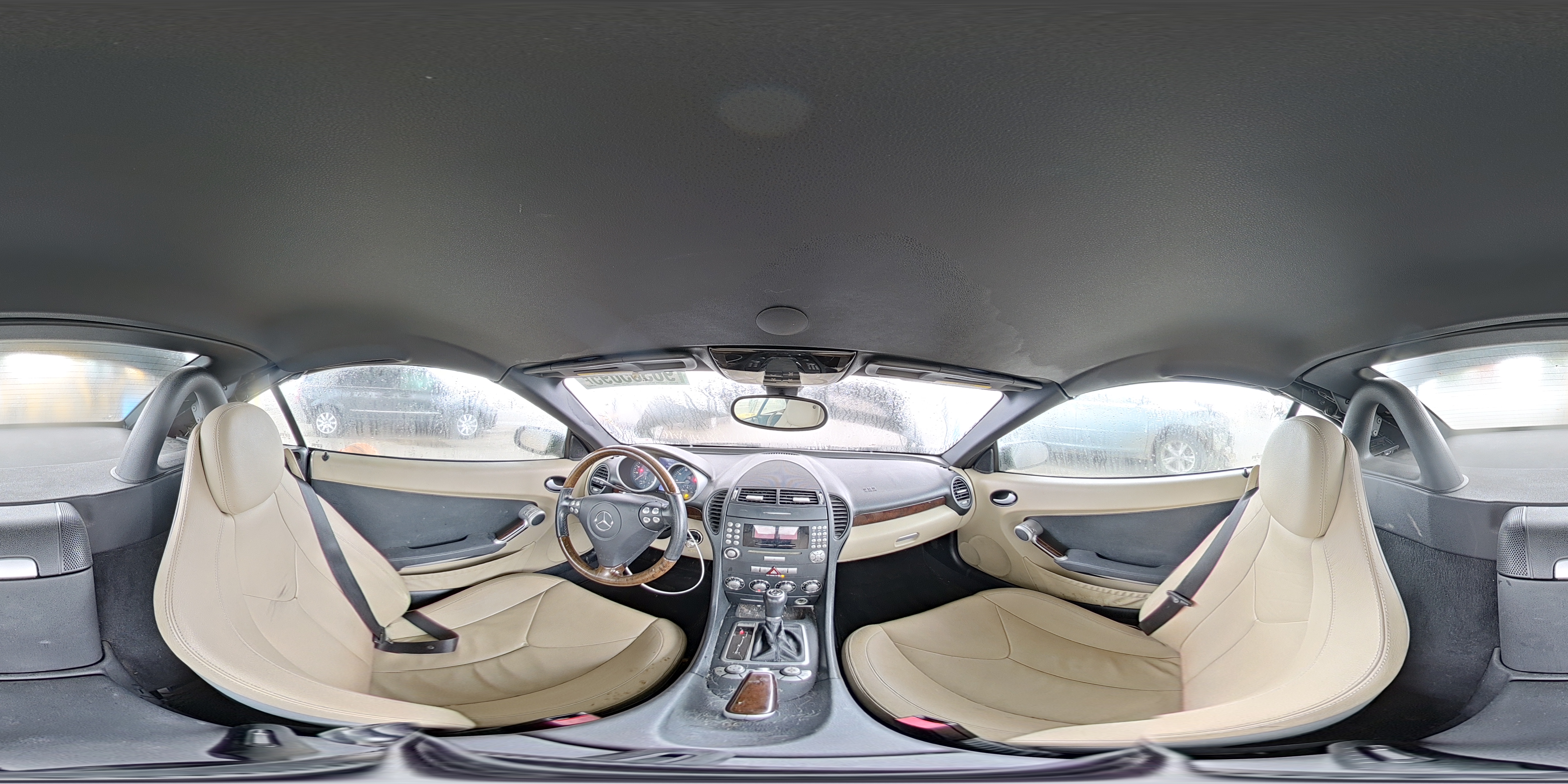 2007 Mercedes-benz Slk 280 Черный vin: WDBWK54F27F156269