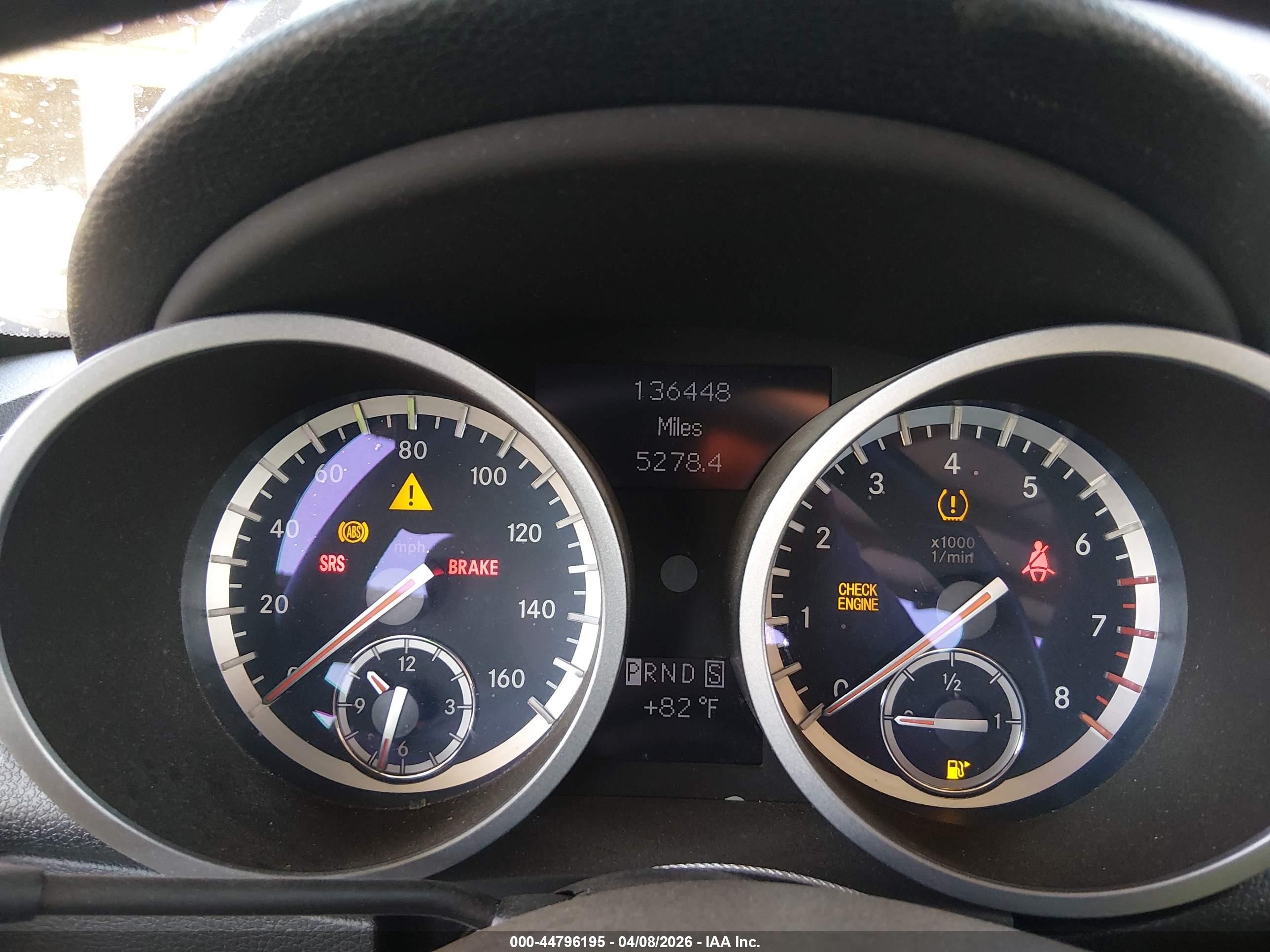 2009 Mercedes-benz Slk 300   Серебряный vin: WDBWK54F29F191008