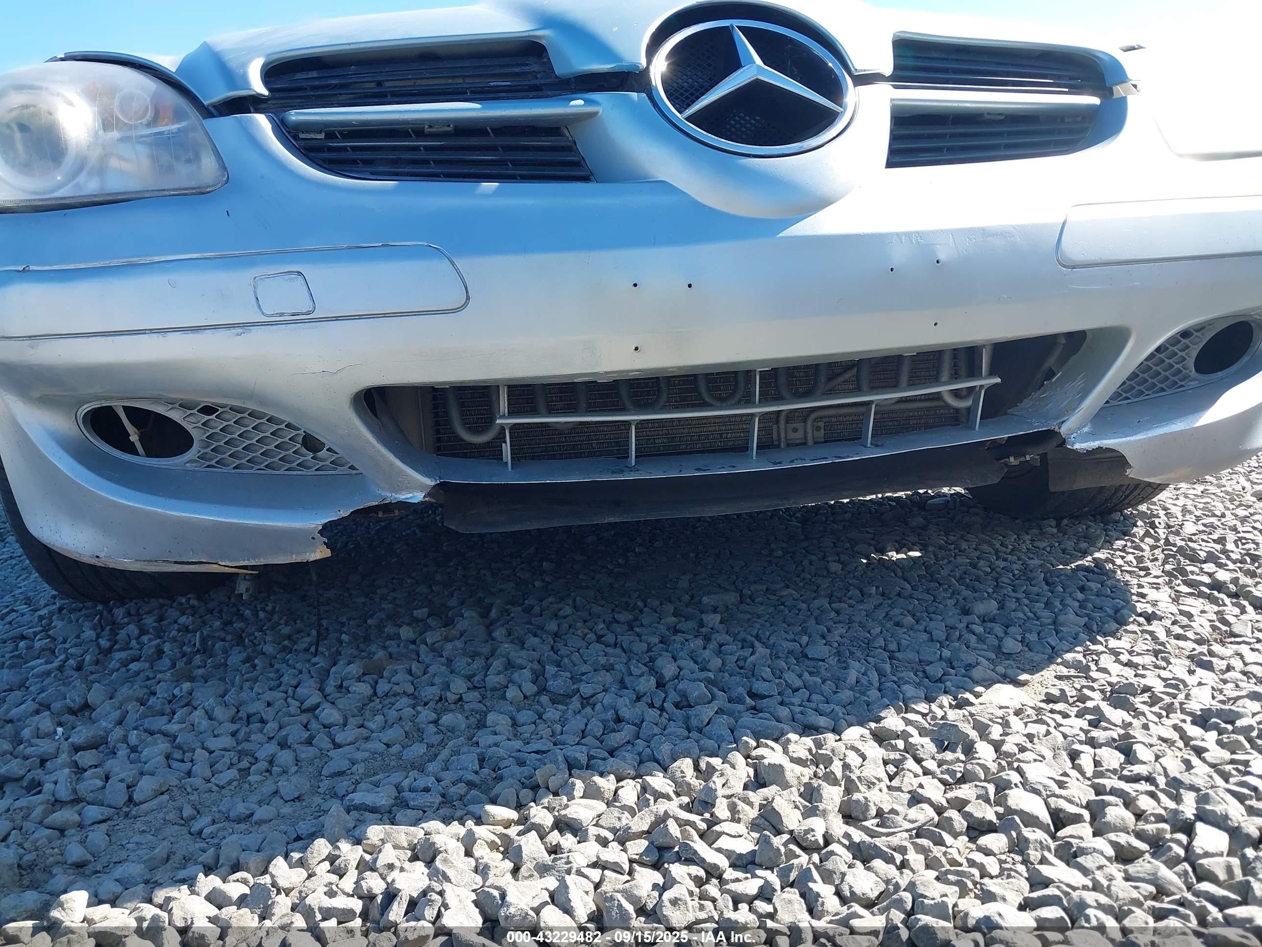 2007 Mercedes-benz Slk 280   Light Blue vin: WDBWK54F37F139920