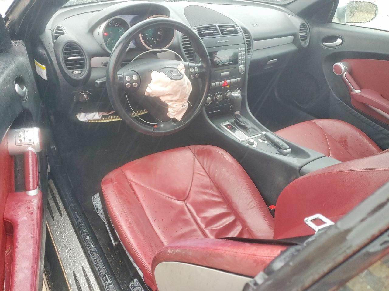 2007 Mercedes-benz Slk 280 Silver vin: WDBWK54F37F148231