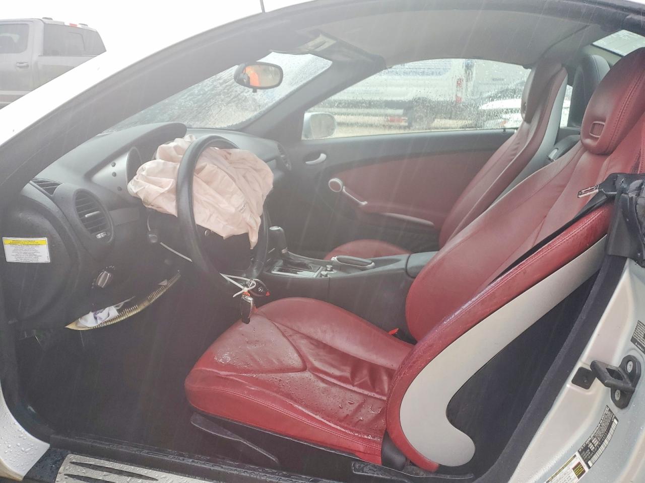 2007 Mercedes-benz Slk 280 Silver vin: WDBWK54F37F148231