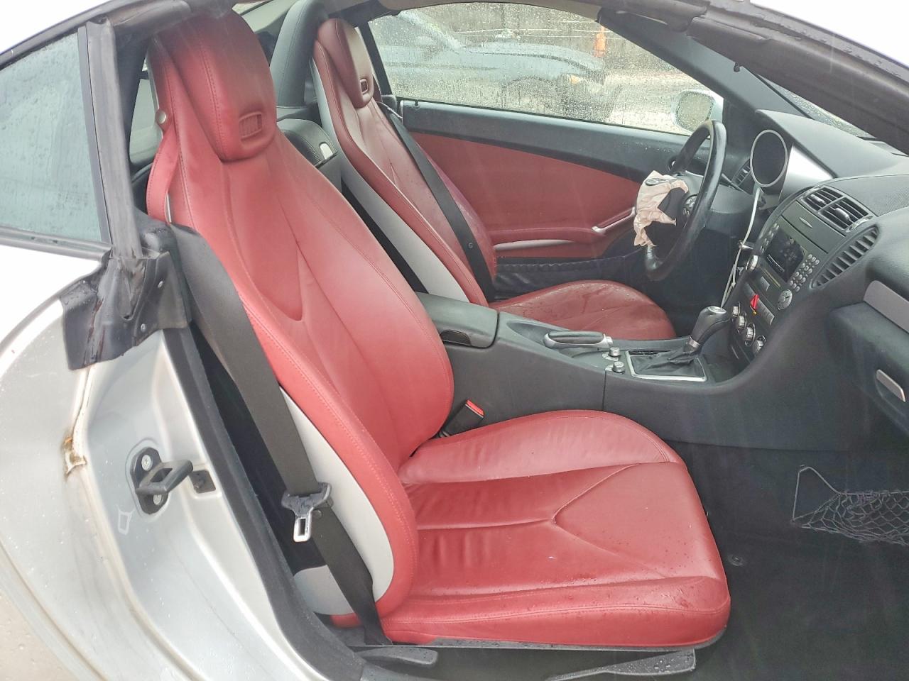 2007 Mercedes-benz Slk 280 Silver vin: WDBWK54F37F148231