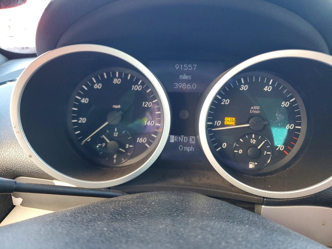 2007 Mercedes-benz Slk 280 Black vin: WDBWK54F37F152568