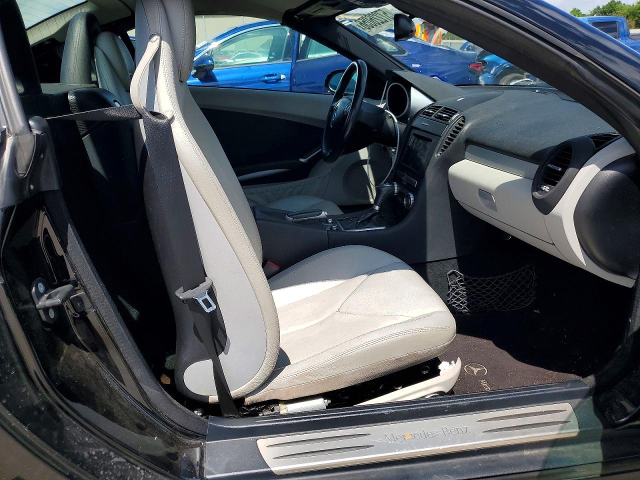 2006 Mercedes-benz Slk 280 Black vin: WDBWK54F46F105449