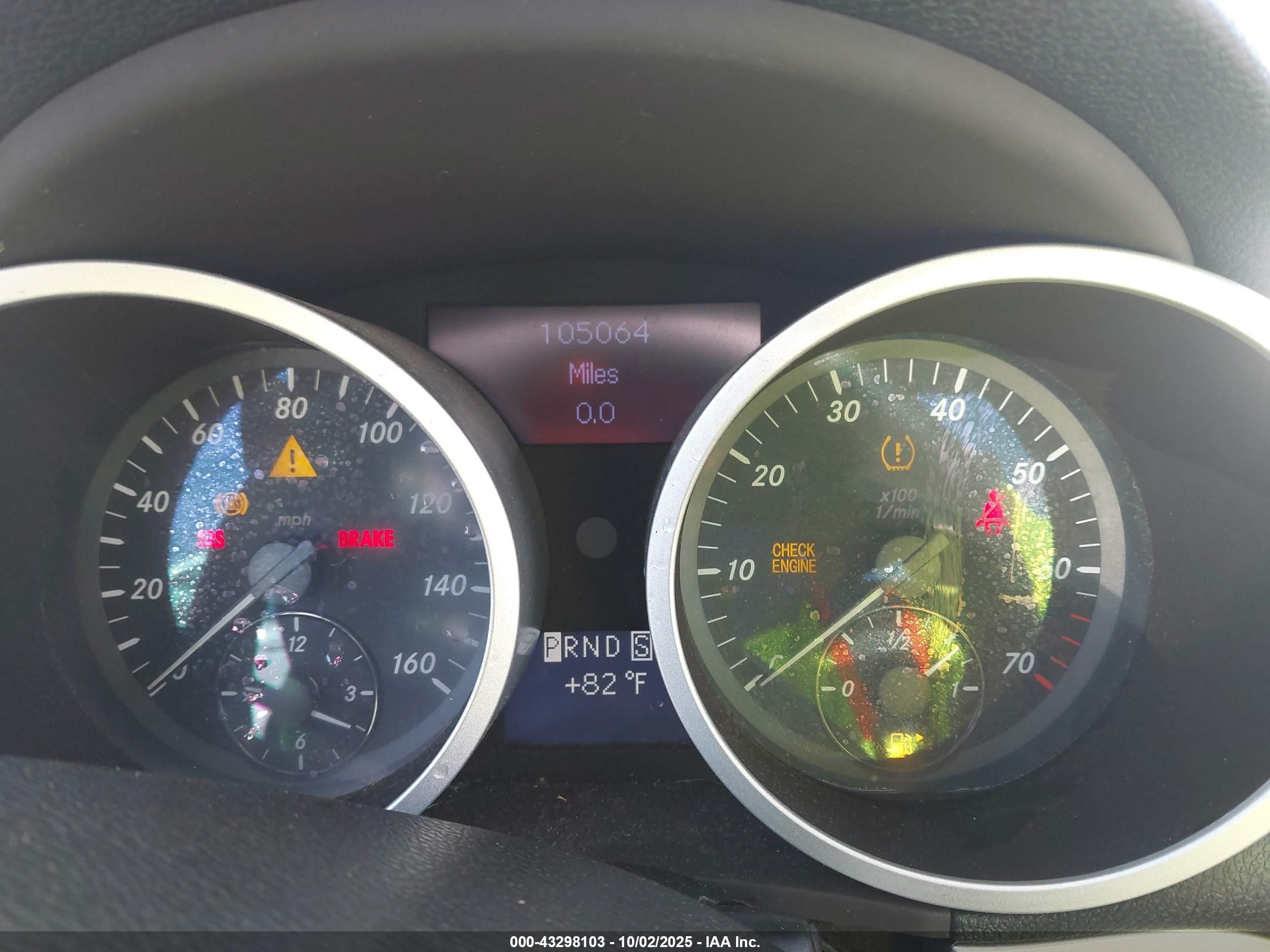 2008 Mercedes-benz Slk 280   Черный vin: WDBWK54F48F183135