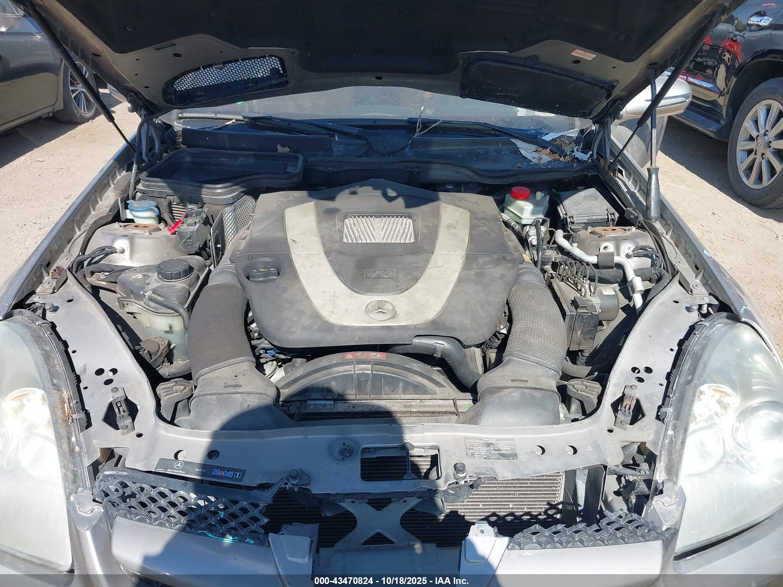 2009 Mercedes-benz Slk 300   Серебряный vin: WDBWK54F49F194444