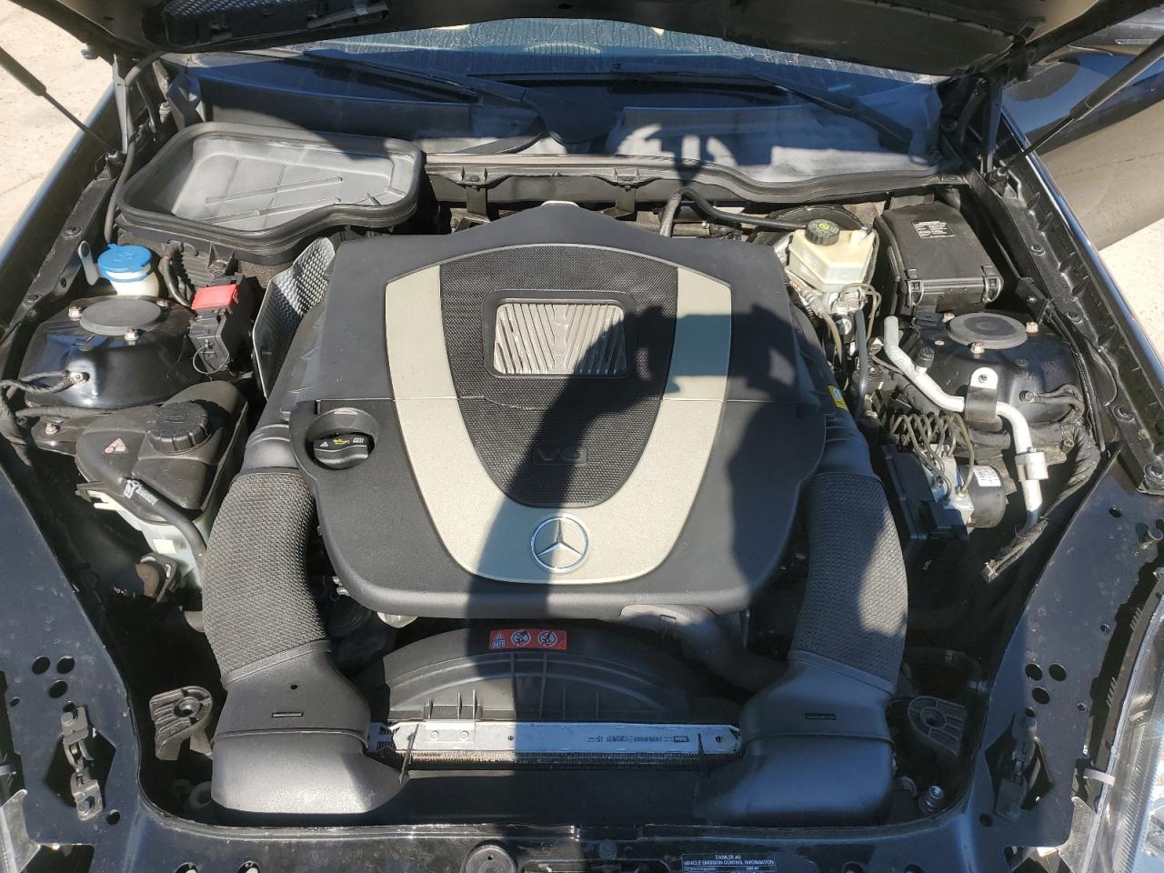 2009 Mercedes-benz Slk 300 Black vin: WDBWK54F49F210349