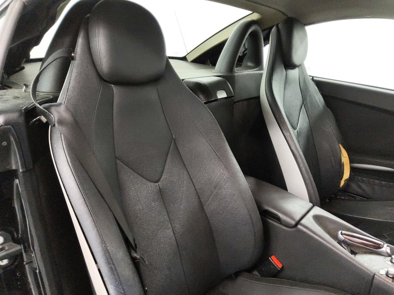 2006 Mercedes-benz Slk 280 Black vin: WDBWK54F56F124897