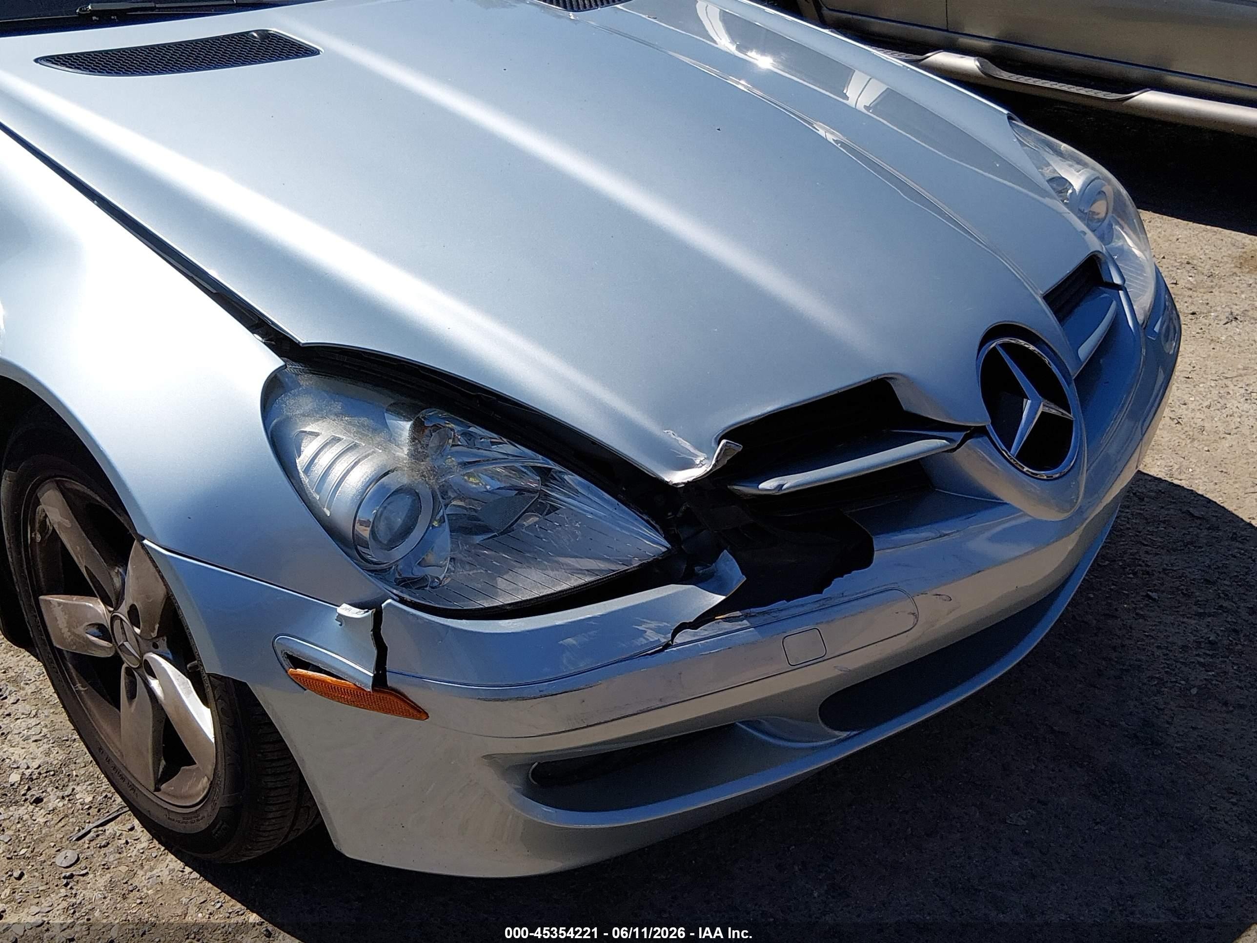 2007 Mercedes-benz Slk 280   vin: WDBWK54F57F147758