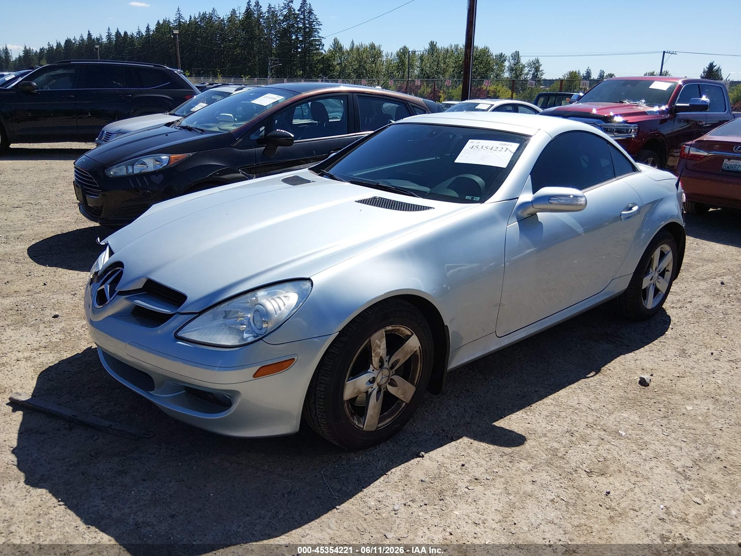 2007 Mercedes-benz Slk 280   vin: WDBWK54F57F147758
