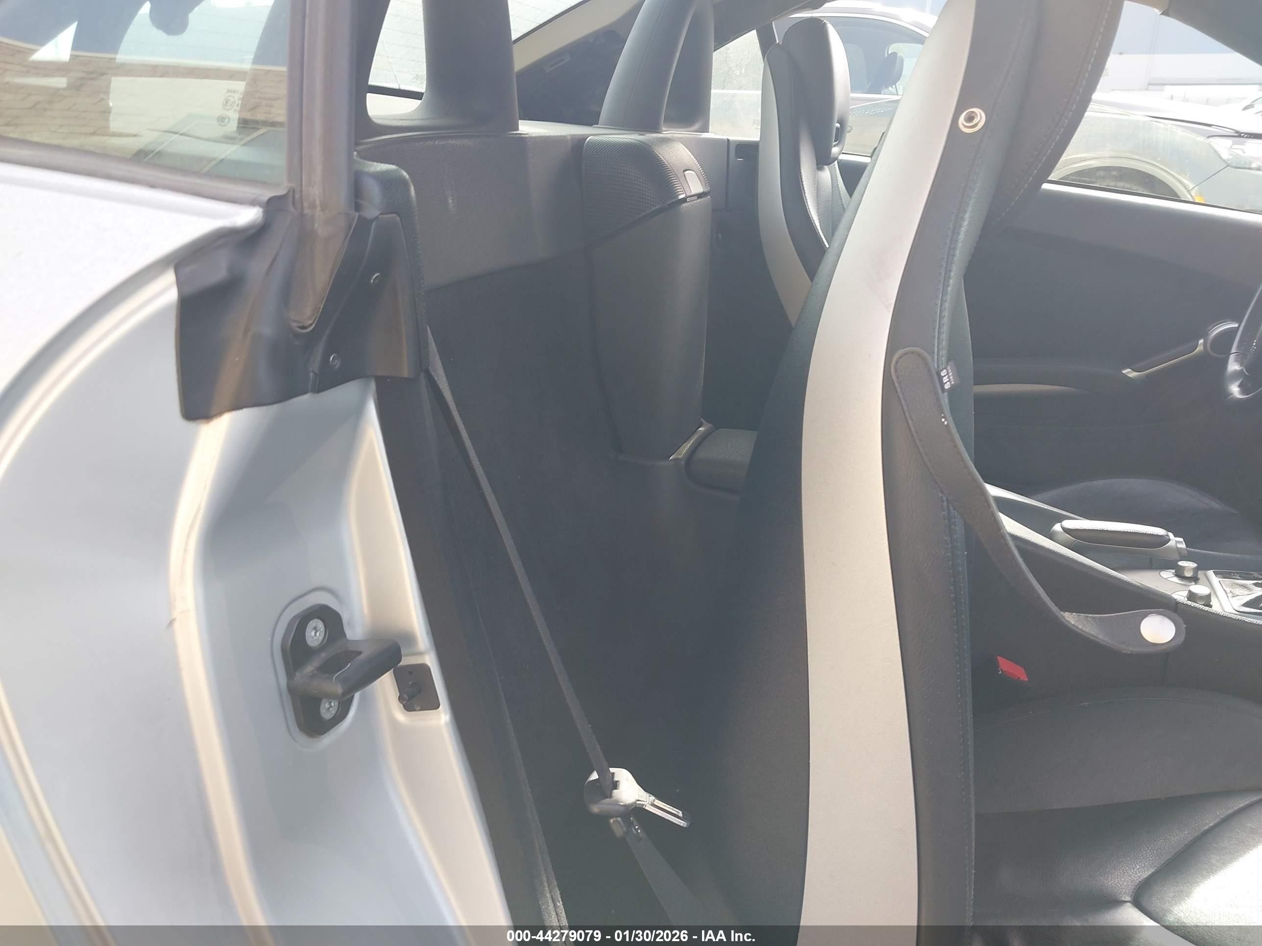 2007 Mercedes-benz Slk 280   Silver vin: WDBWK54F57F156279