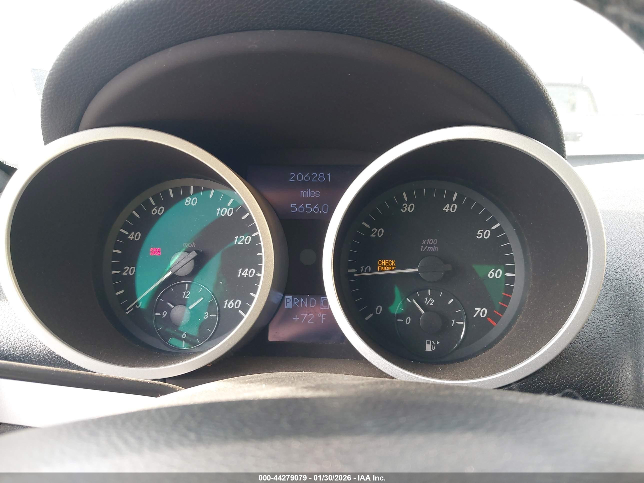 2007 Mercedes-benz Slk 280   Silver vin: WDBWK54F57F156279