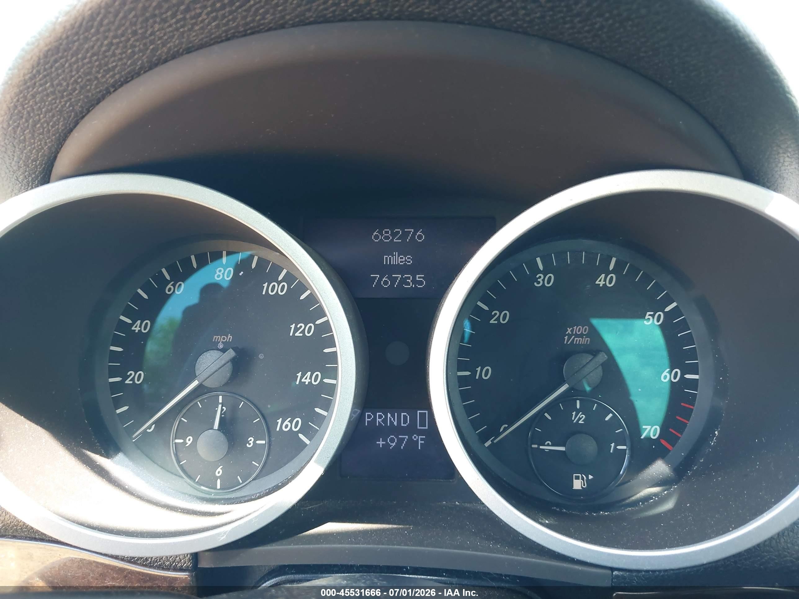 2007 Mercedes-benz Slk 280   Black vin: WDBWK54F57F158422