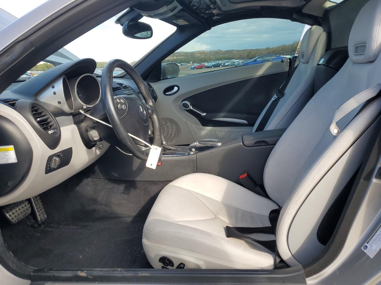 2007 Mercedes-benz Slk 280 Gray vin: WDBWK54F57F168562