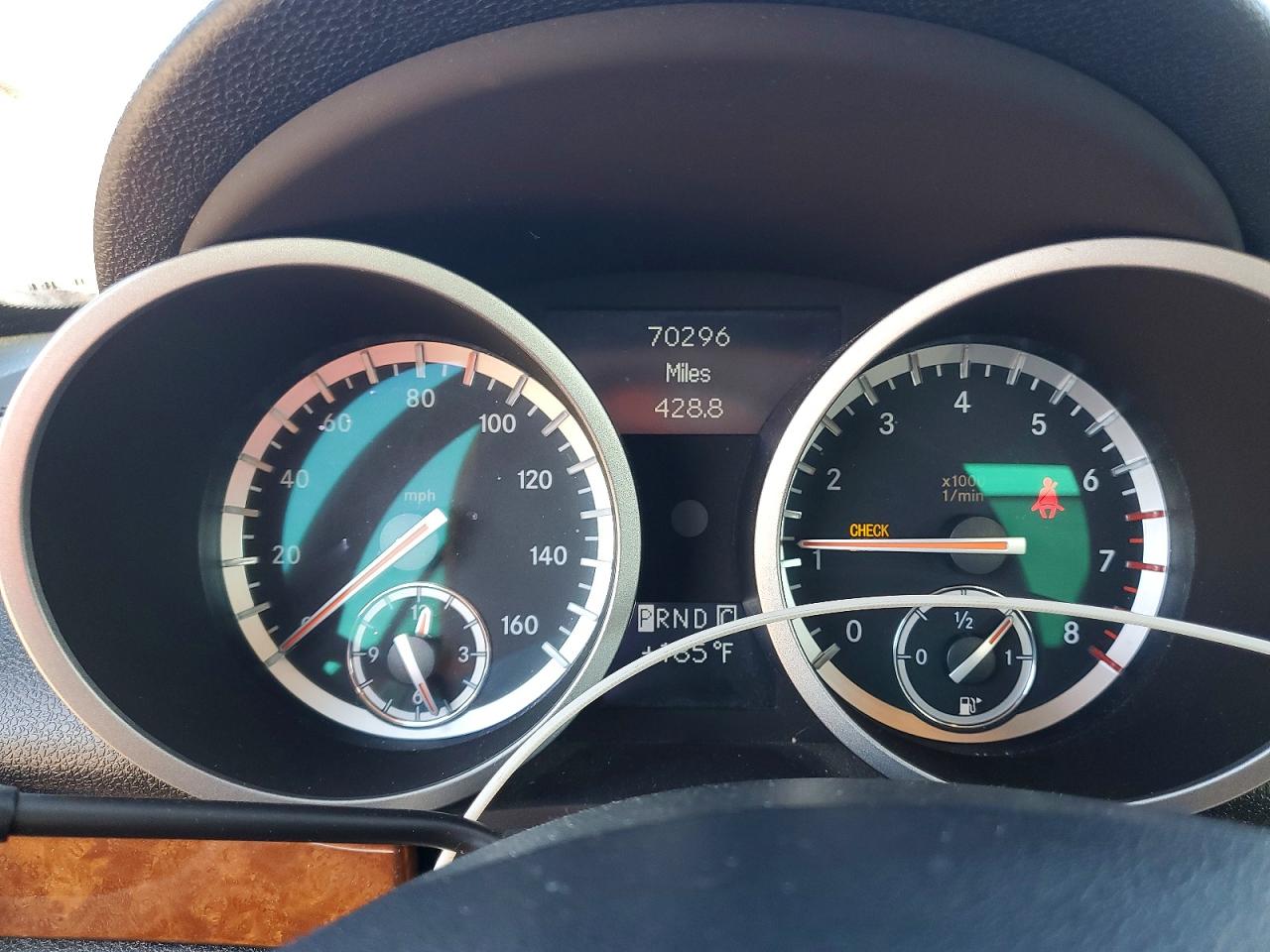 2009 Mercedes-benz Slk 300 Black vin: WDBWK54F59F210344
