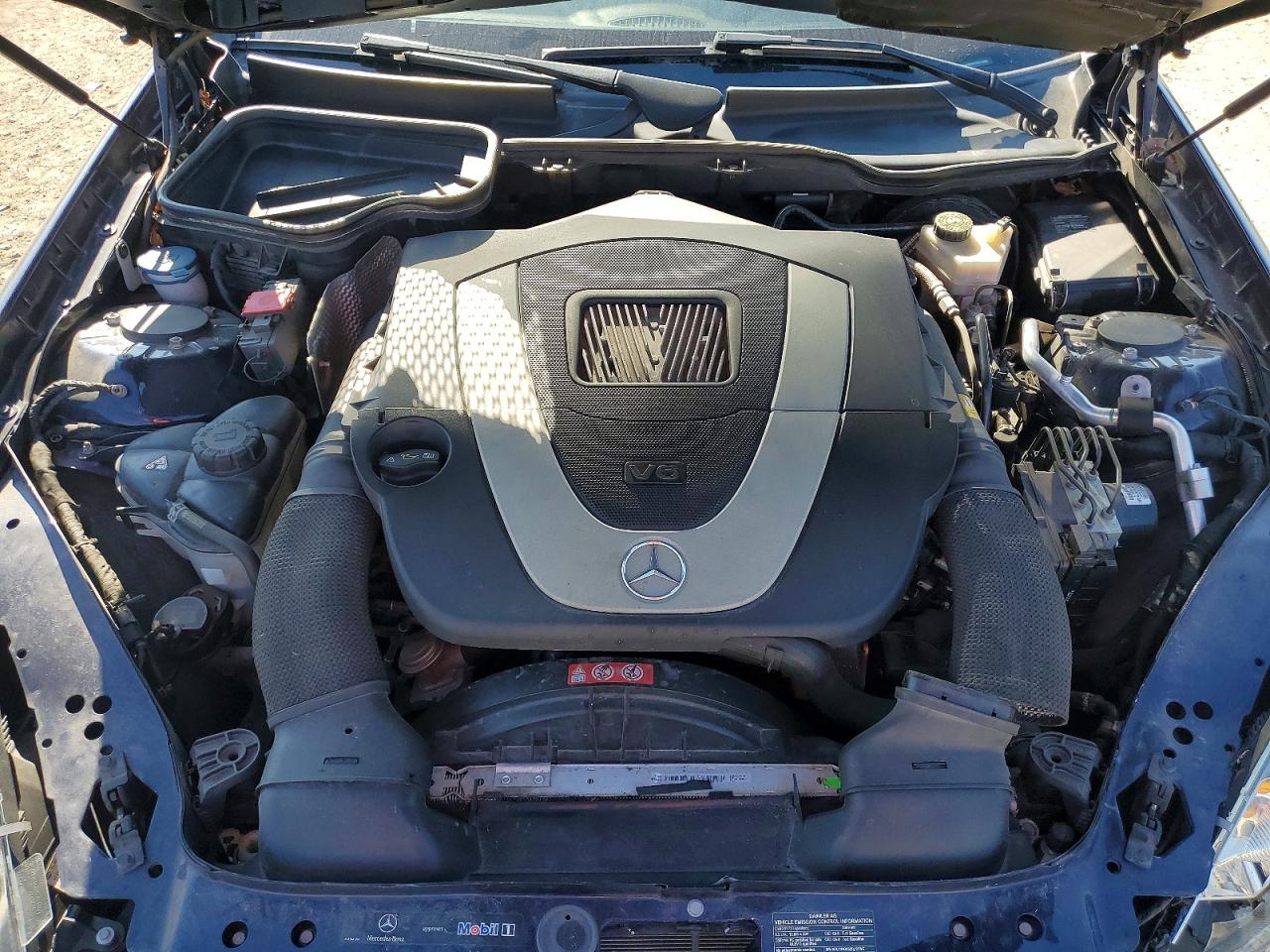 2009 Mercedes-benz Slk 300 Black vin: WDBWK54F59F210344