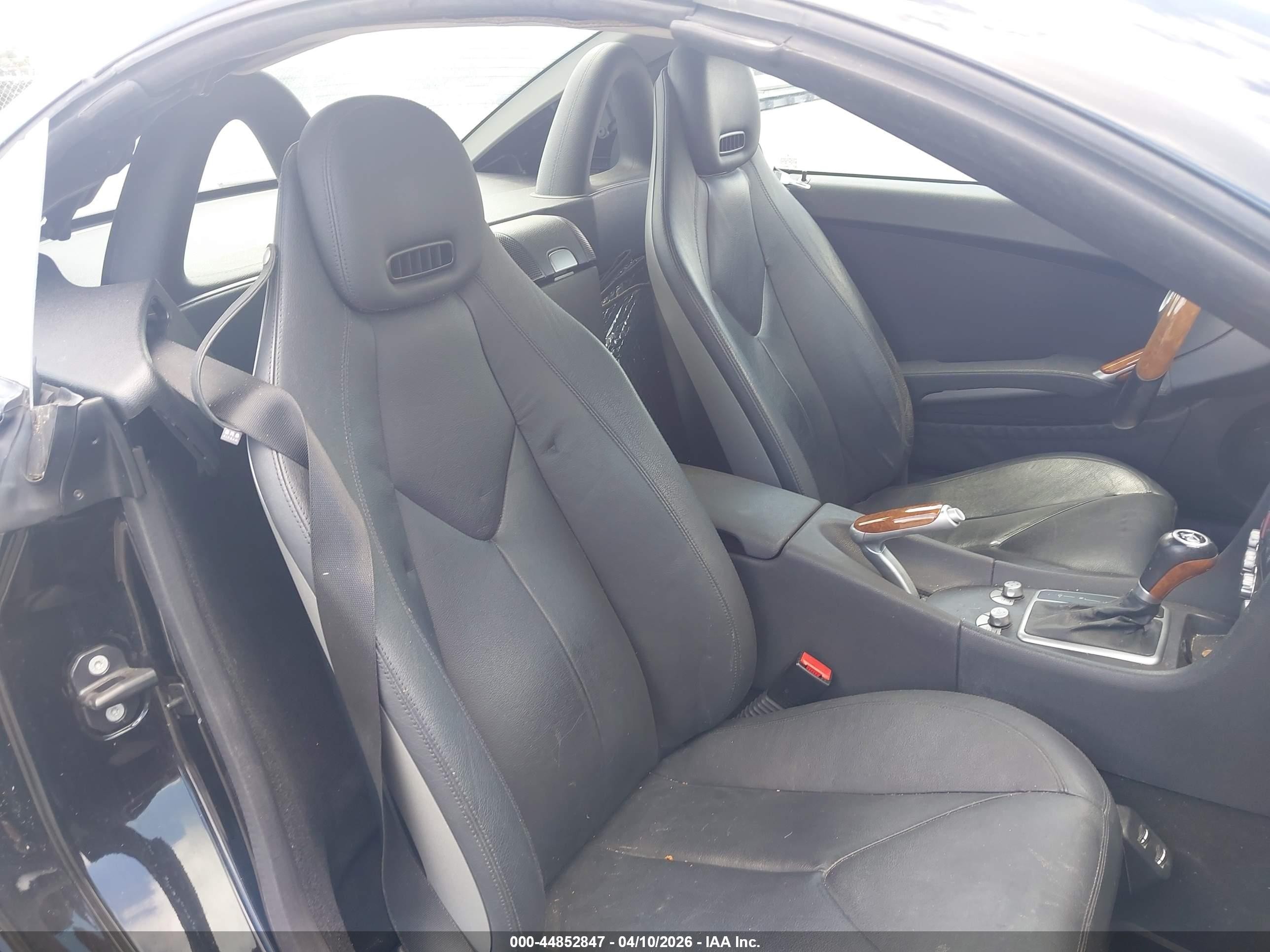 2009 Mercedes-benz Slk 300   Black vin: WDBWK54F59F215012