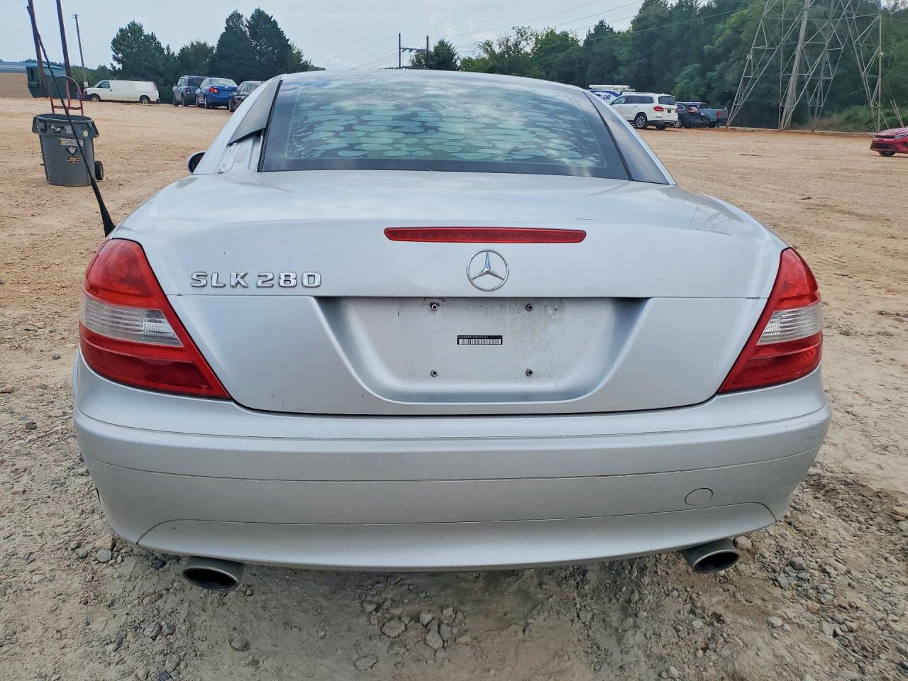 2006 Mercedes-benz Slk 280 Серебряный vin: WDBWK54F66F076715