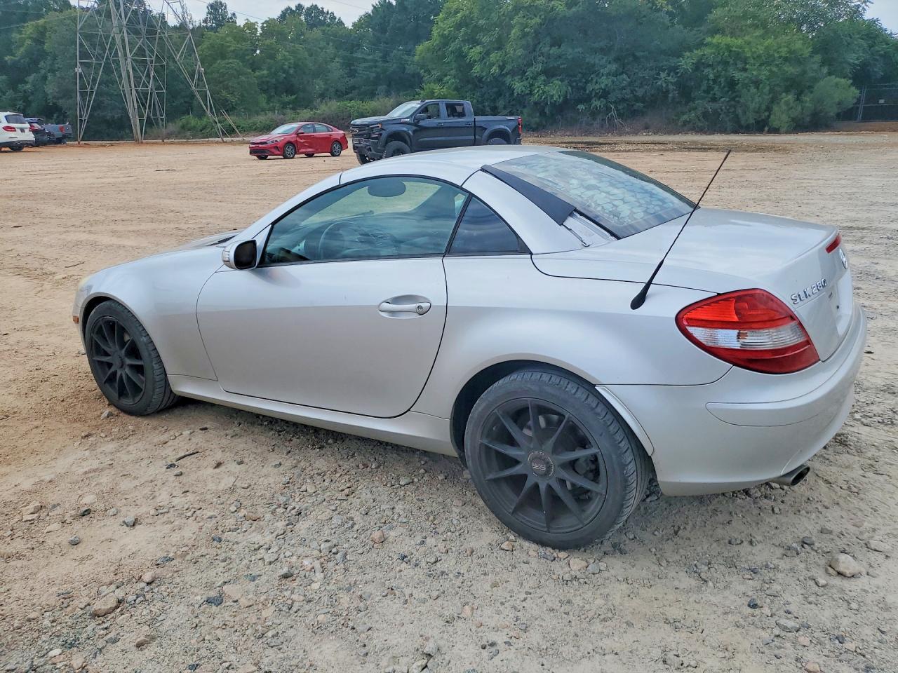 2006 Mercedes-benz Slk 280 Серебряный vin: WDBWK54F66F076715