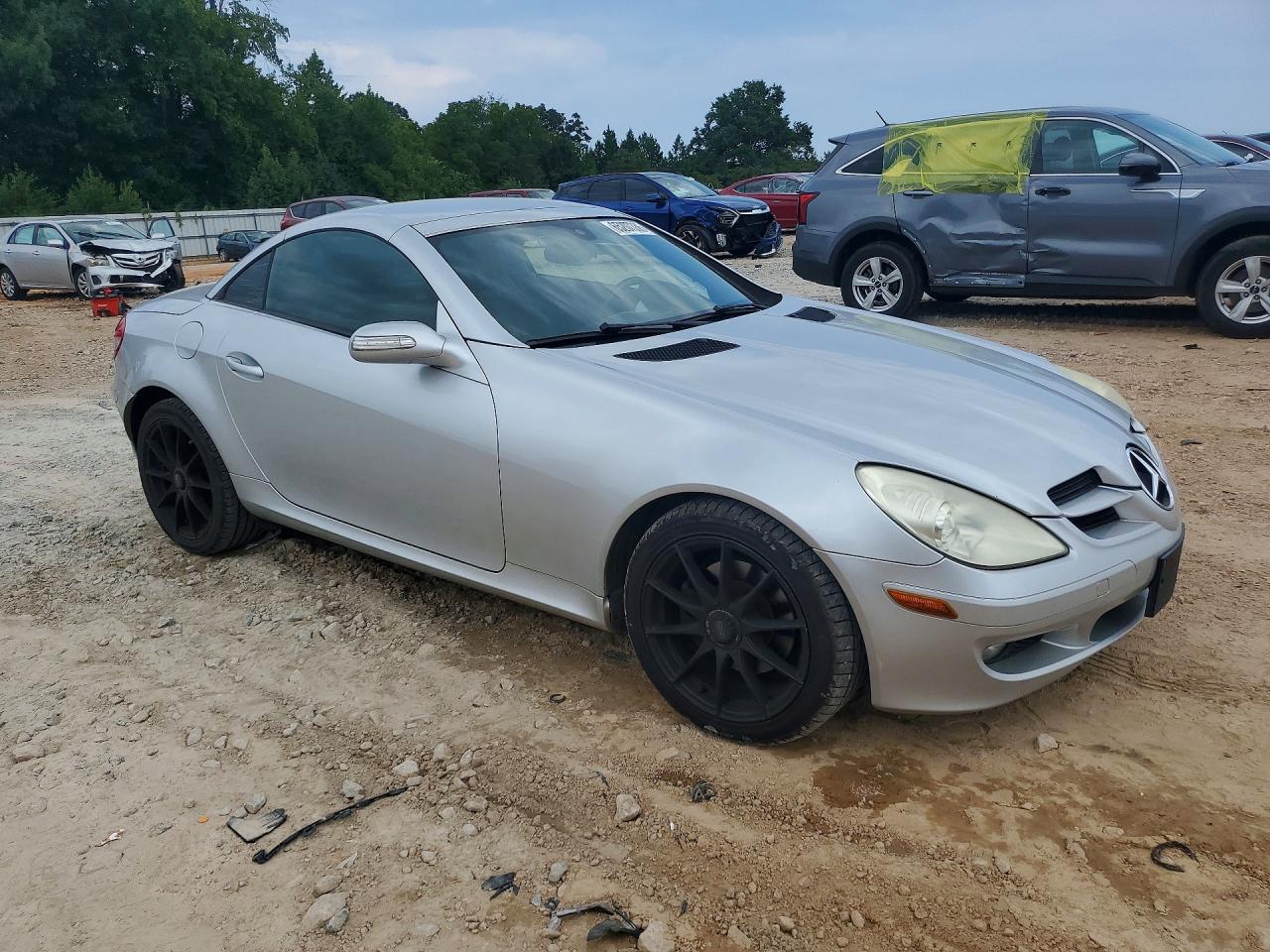2006 Mercedes-benz Slk 280 Серебряный vin: WDBWK54F66F076715