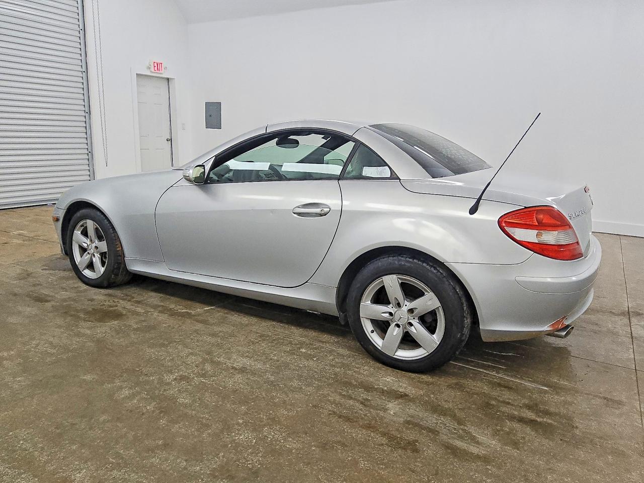 2006 Mercedes-benz Slk 280 Silver vin: WDBWK54F66F129591