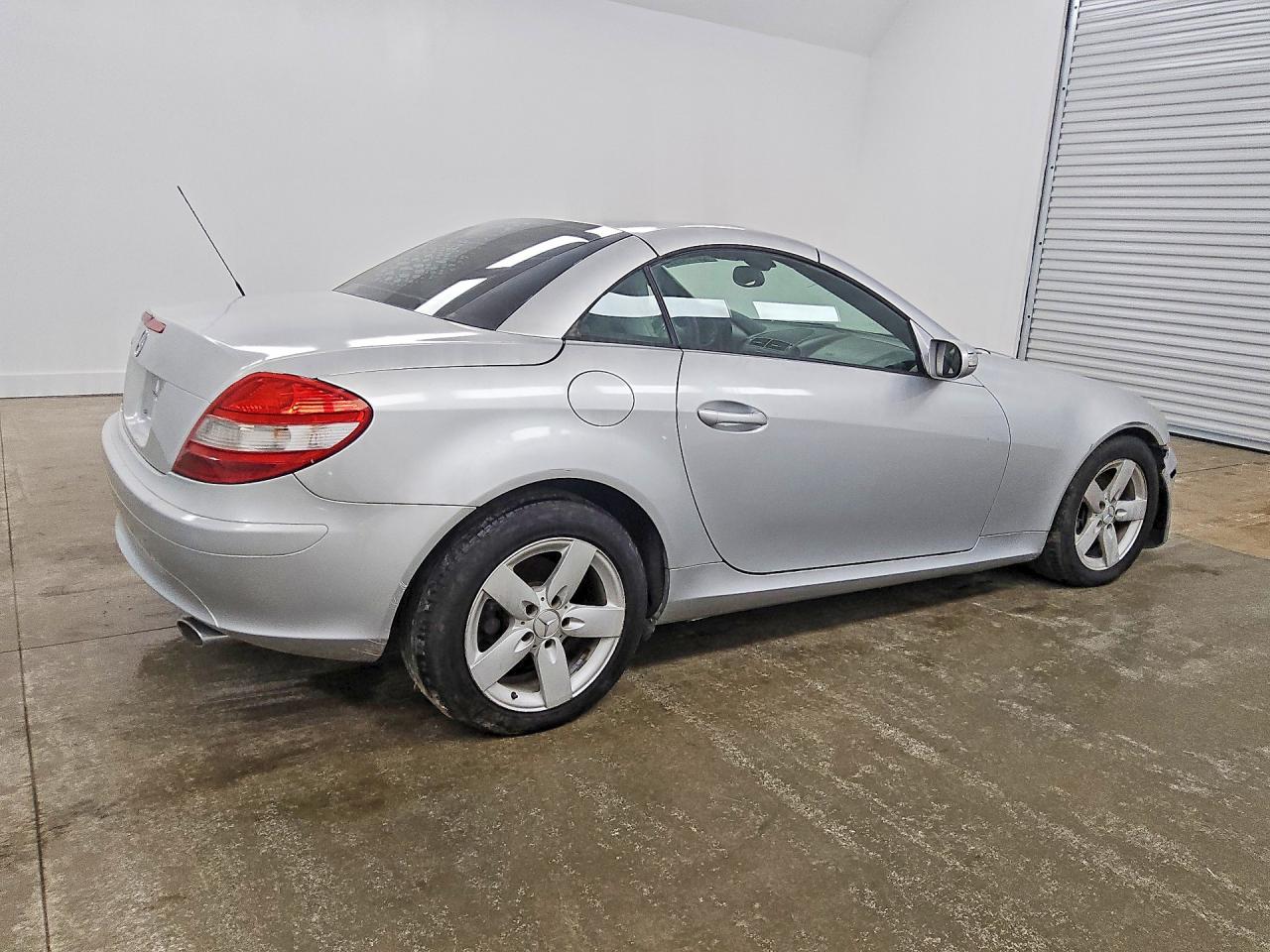 2006 Mercedes-benz Slk 280 Silver vin: WDBWK54F66F129591