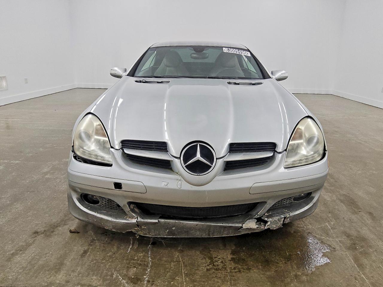 2006 Mercedes-benz Slk 280 Silver vin: WDBWK54F66F129591