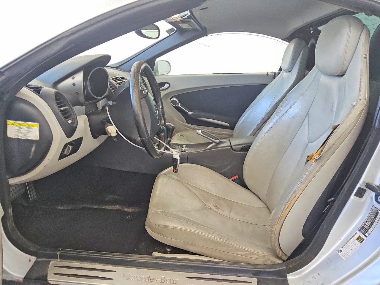 2006 Mercedes-benz Slk 280 Silver vin: WDBWK54F66F129591