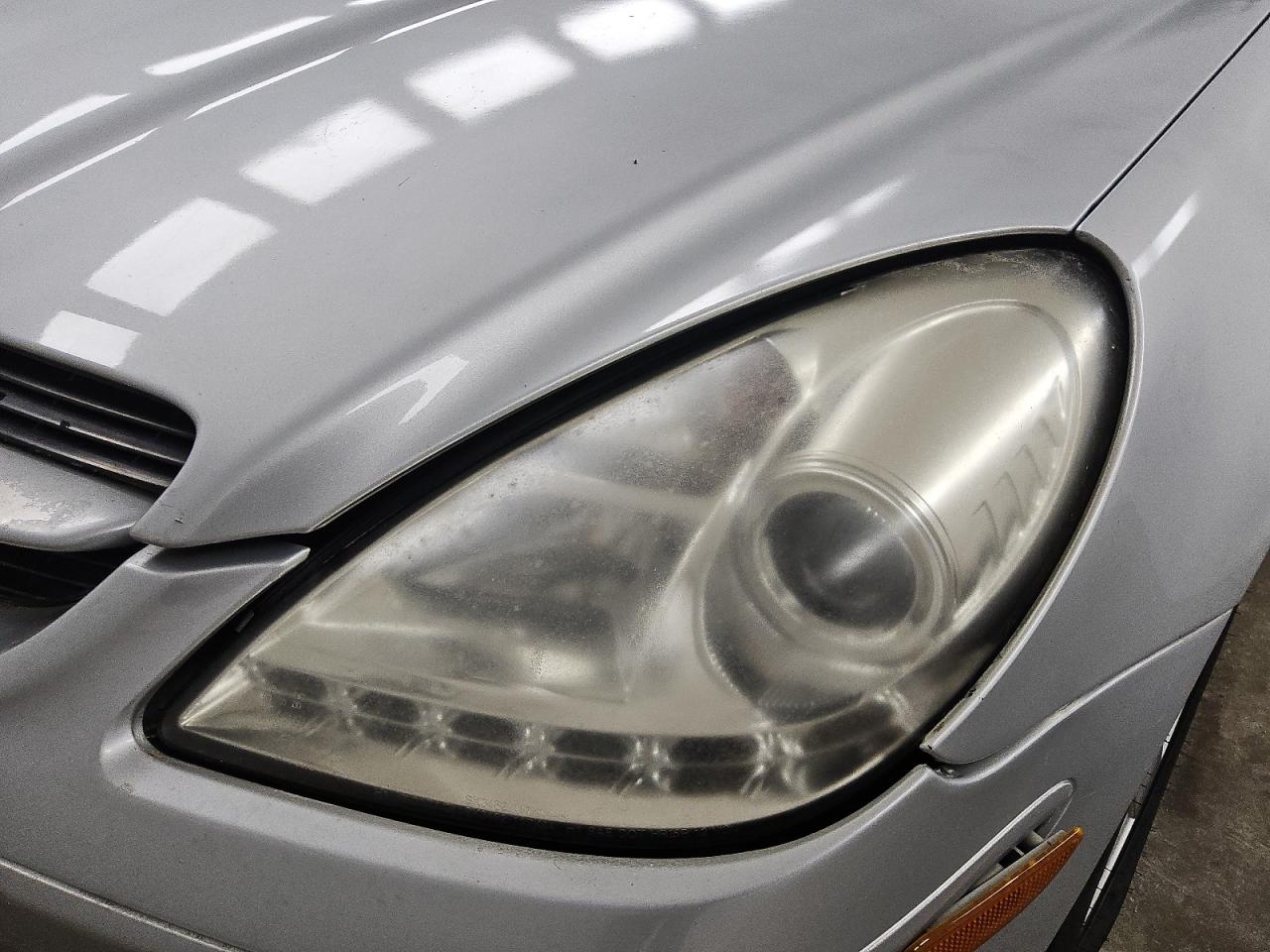 2006 Mercedes-benz Slk 280 Silver vin: WDBWK54F66F129591 Damage: Left Head Lamp, Faded, Repair Required