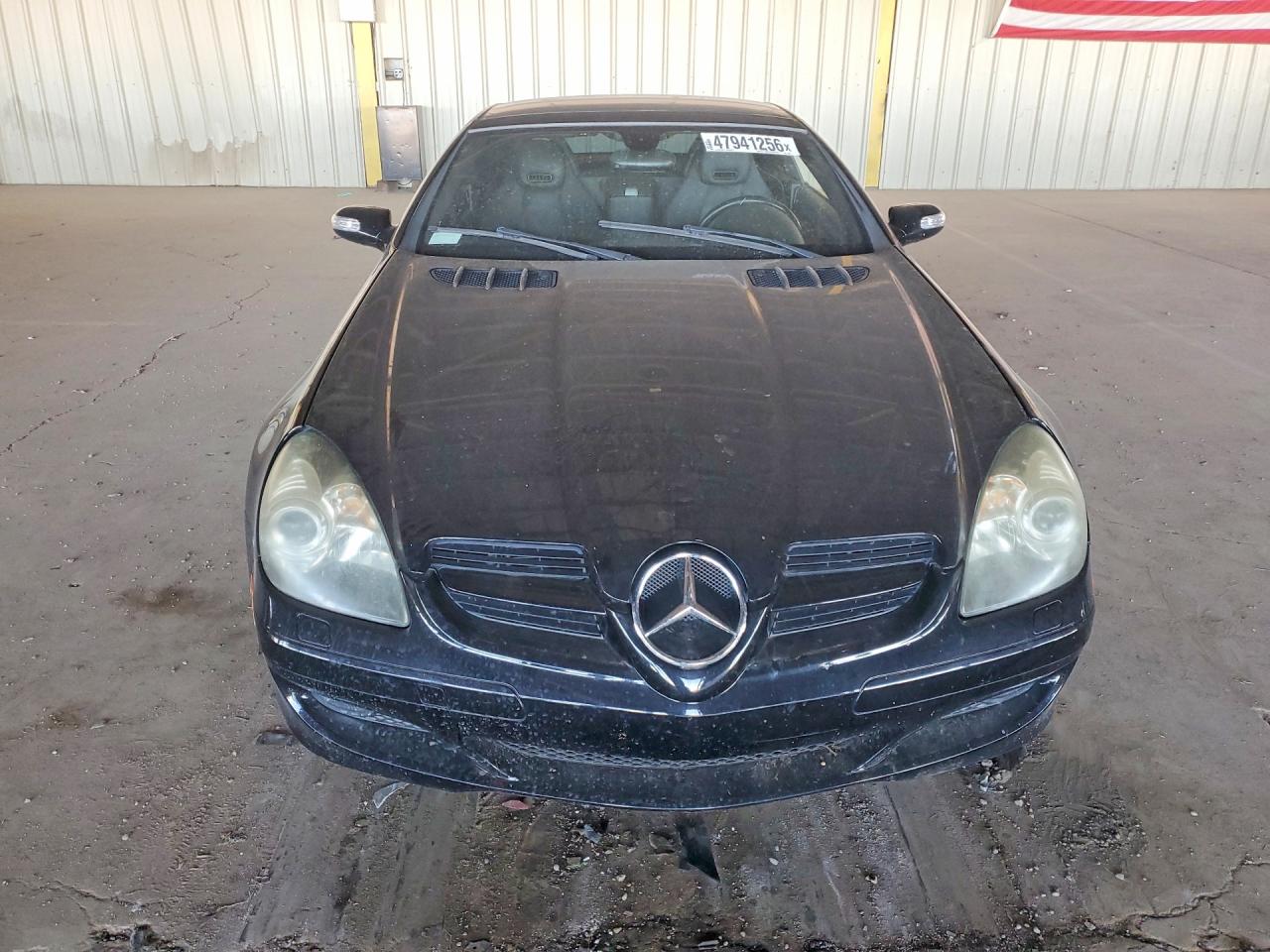 2007 Mercedes-benz Slk 280 Black vin: WDBWK54F67F159949
