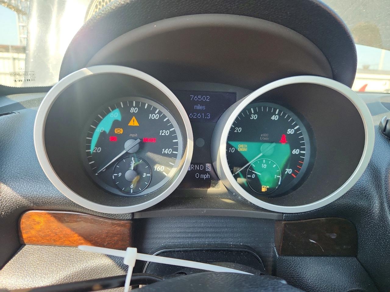 2007 Mercedes-benz Slk 280 Black vin: WDBWK54F67F170692