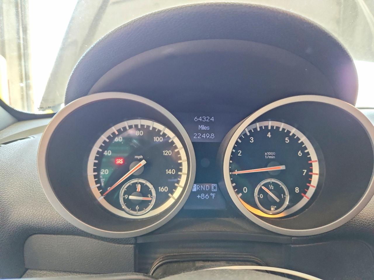 2009 Mercedes-benz Slk 300 Silver vin: WDBWK54F69F190699