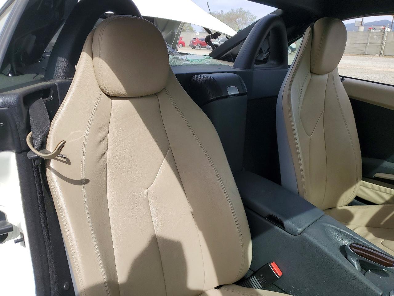 2007 Mercedes-benz Slk 280 Белый vin: WDBWK54F77F148507