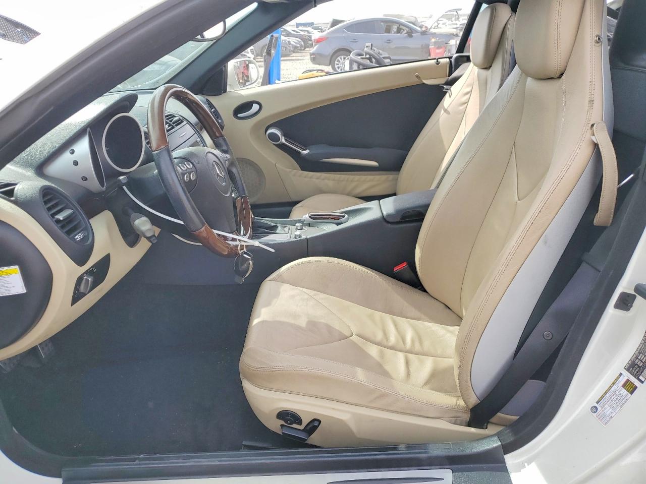 2007 Mercedes-benz Slk 280 Белый vin: WDBWK54F77F148507
