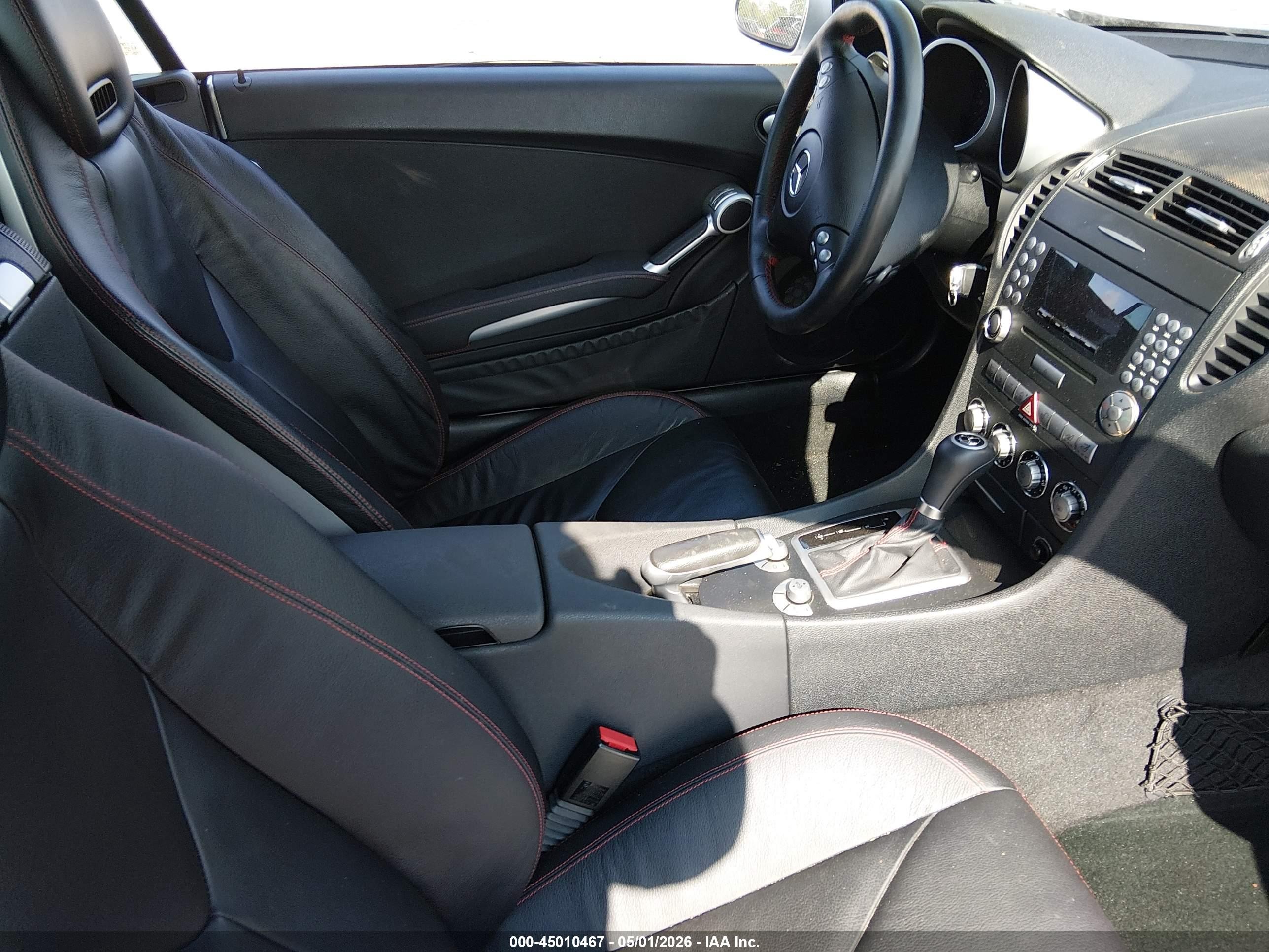 2008 Mercedes-benz Slk 280 Silver vin: WDBWK54F78F185171