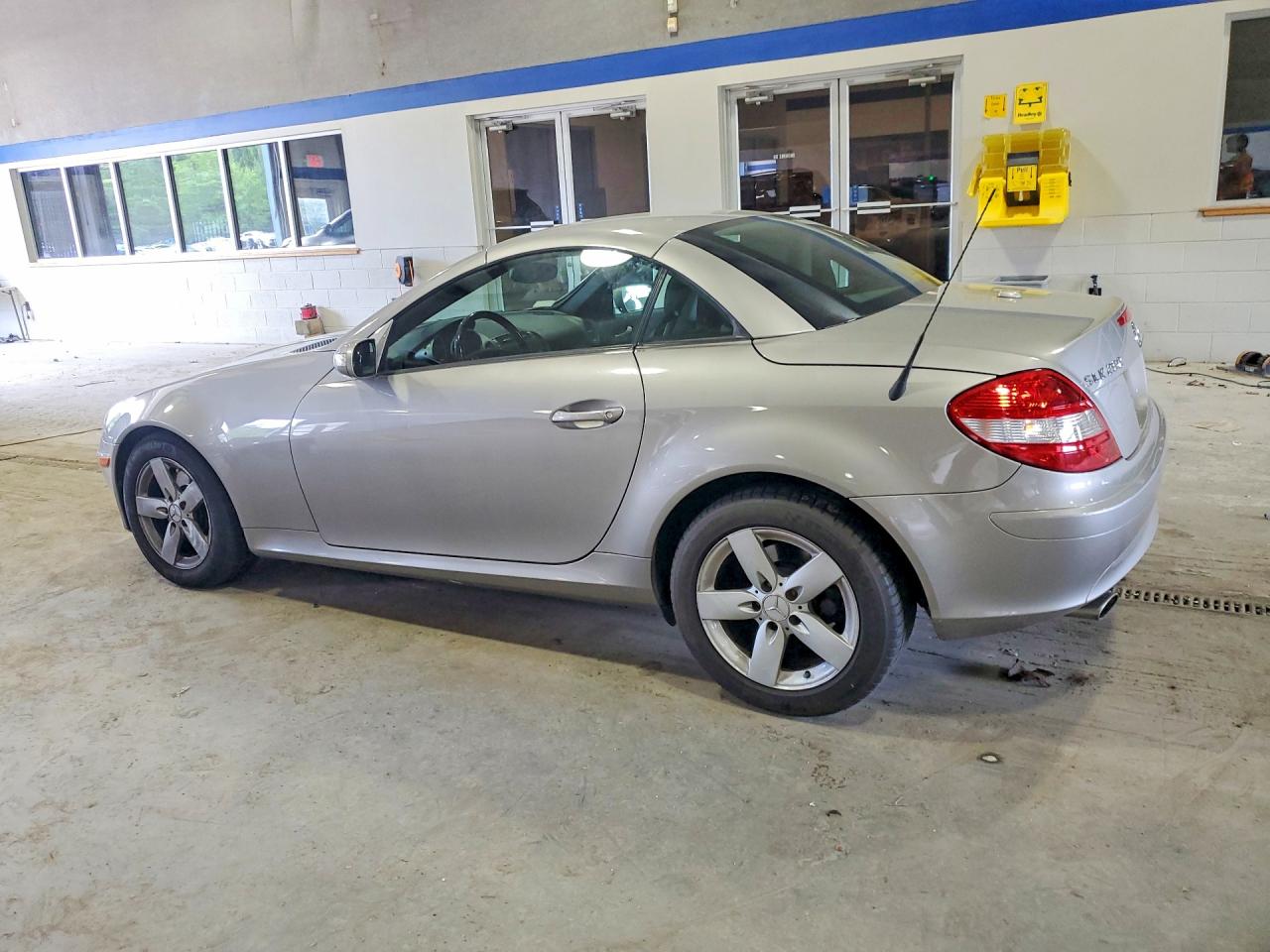 2006 Mercedes-benz Slk 280 Silver vin: WDBWK54F86F118687