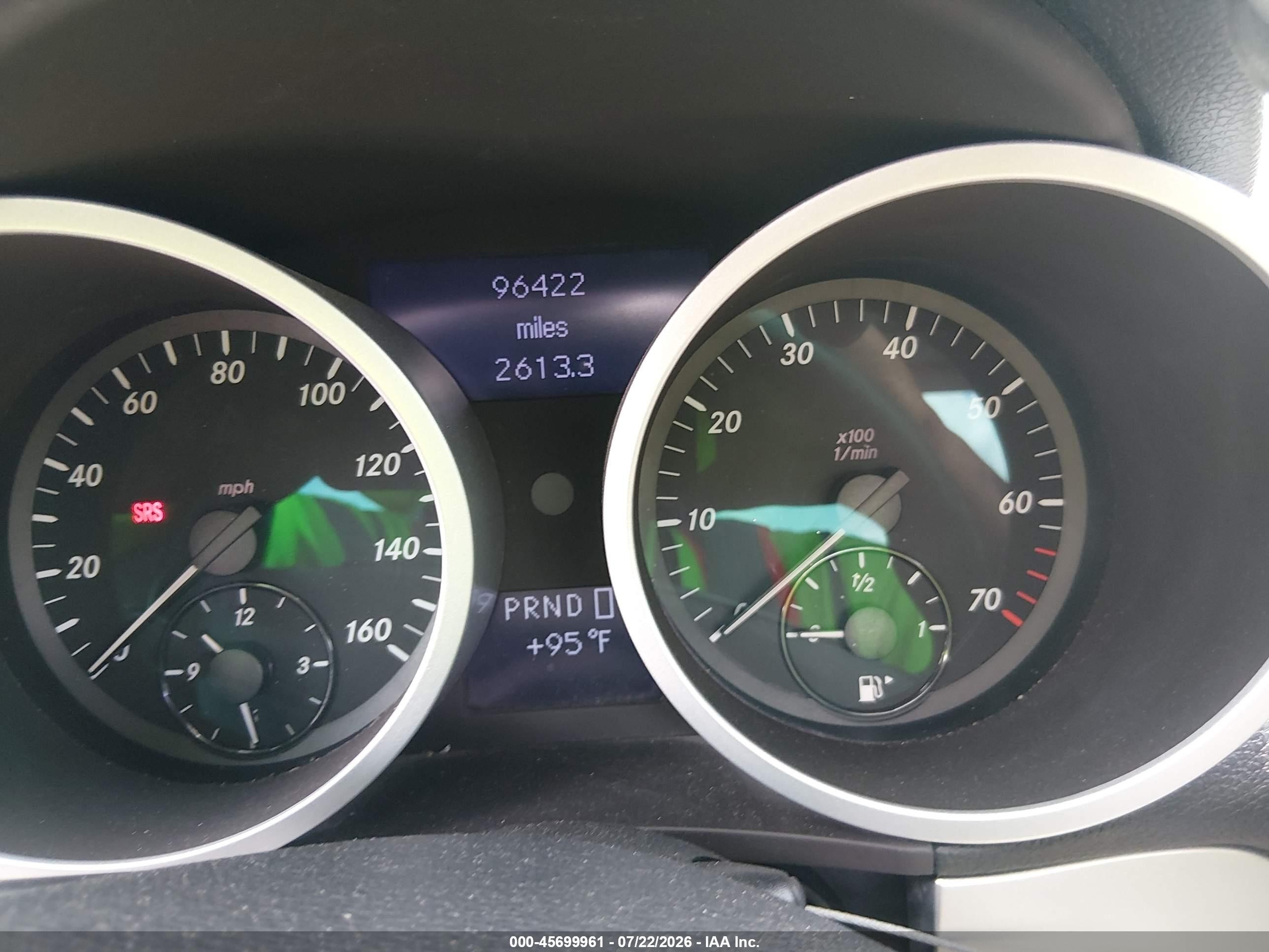 2007 Mercedes-benz Slk 280   White vin: WDBWK54F87F137497