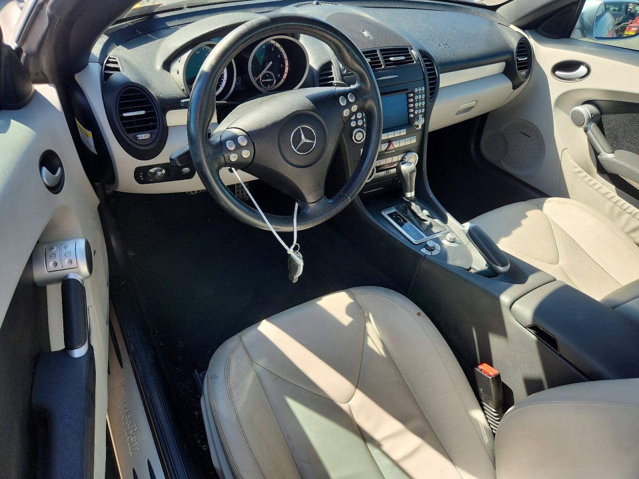 2007 Mercedes-benz Slk 280 Серебряный vin: WDBWK54F87F149486