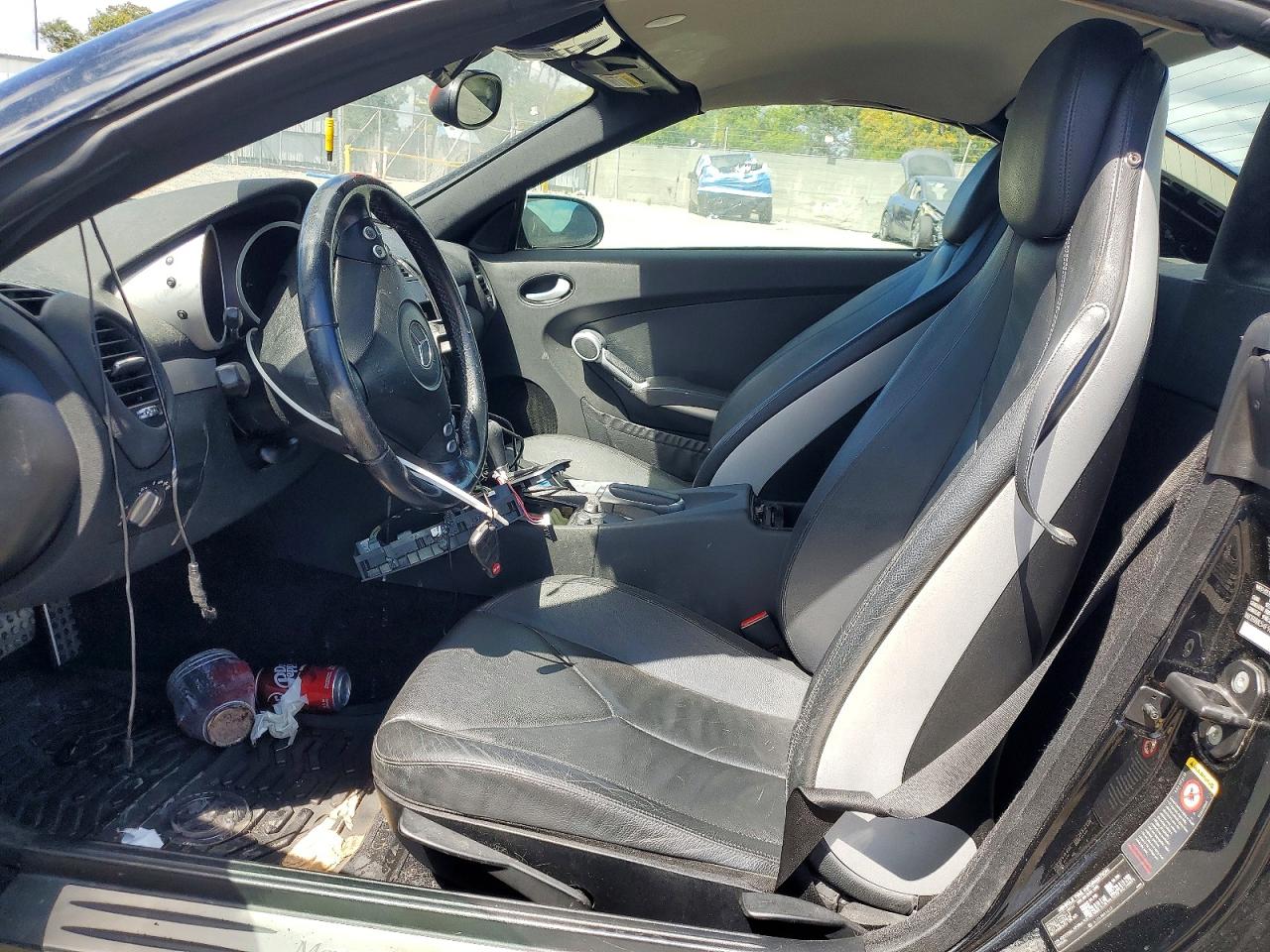 2006 Mercedes-benz Slk 280 Black vin: WDBWK54F96F082833