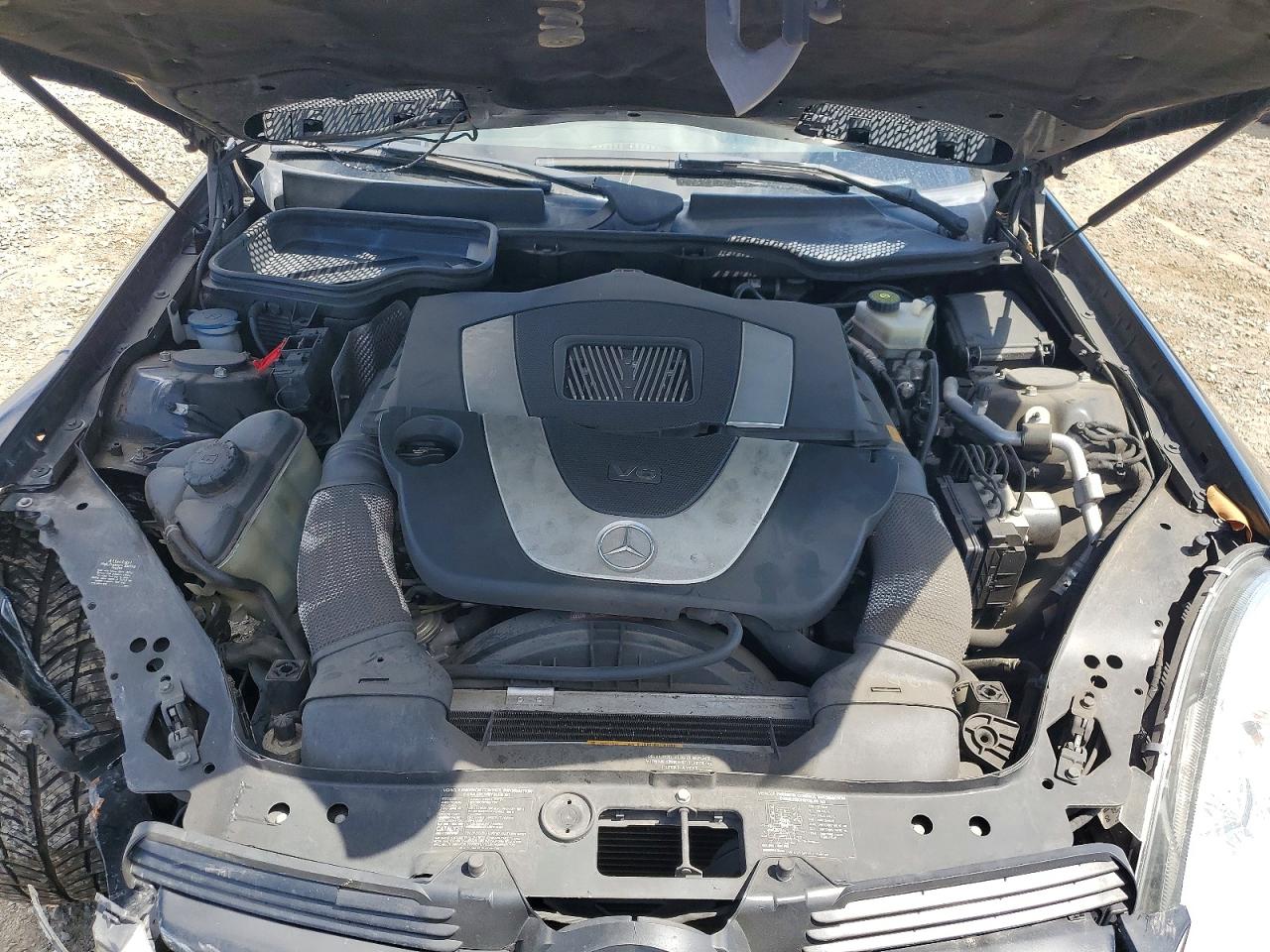 2006 Mercedes-benz Slk 280 Black vin: WDBWK54F96F082833