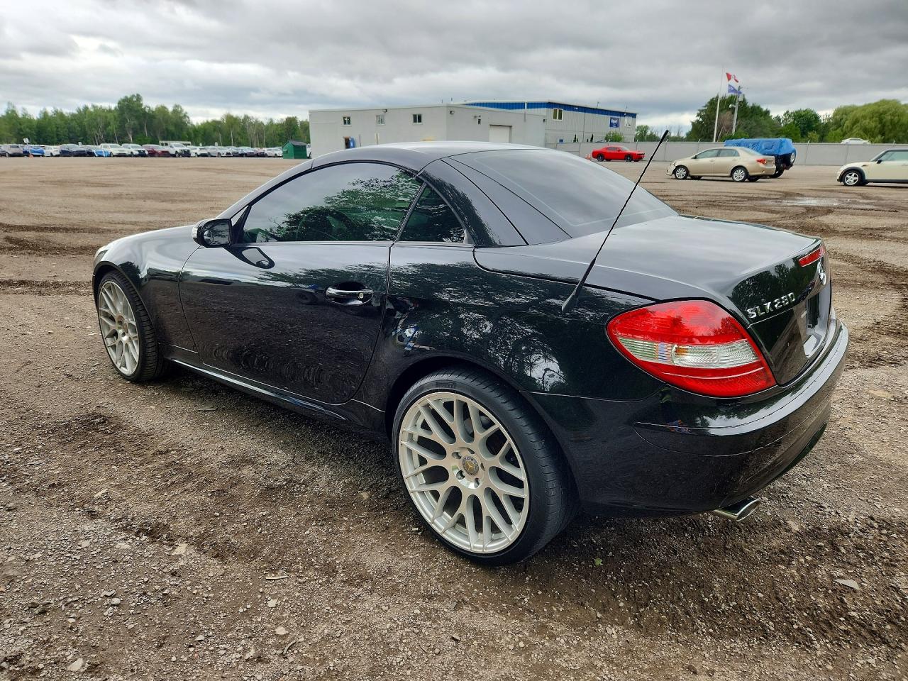 2006 Mercedes-benz Slk 280 Black vin: WDBWK54F96F126569