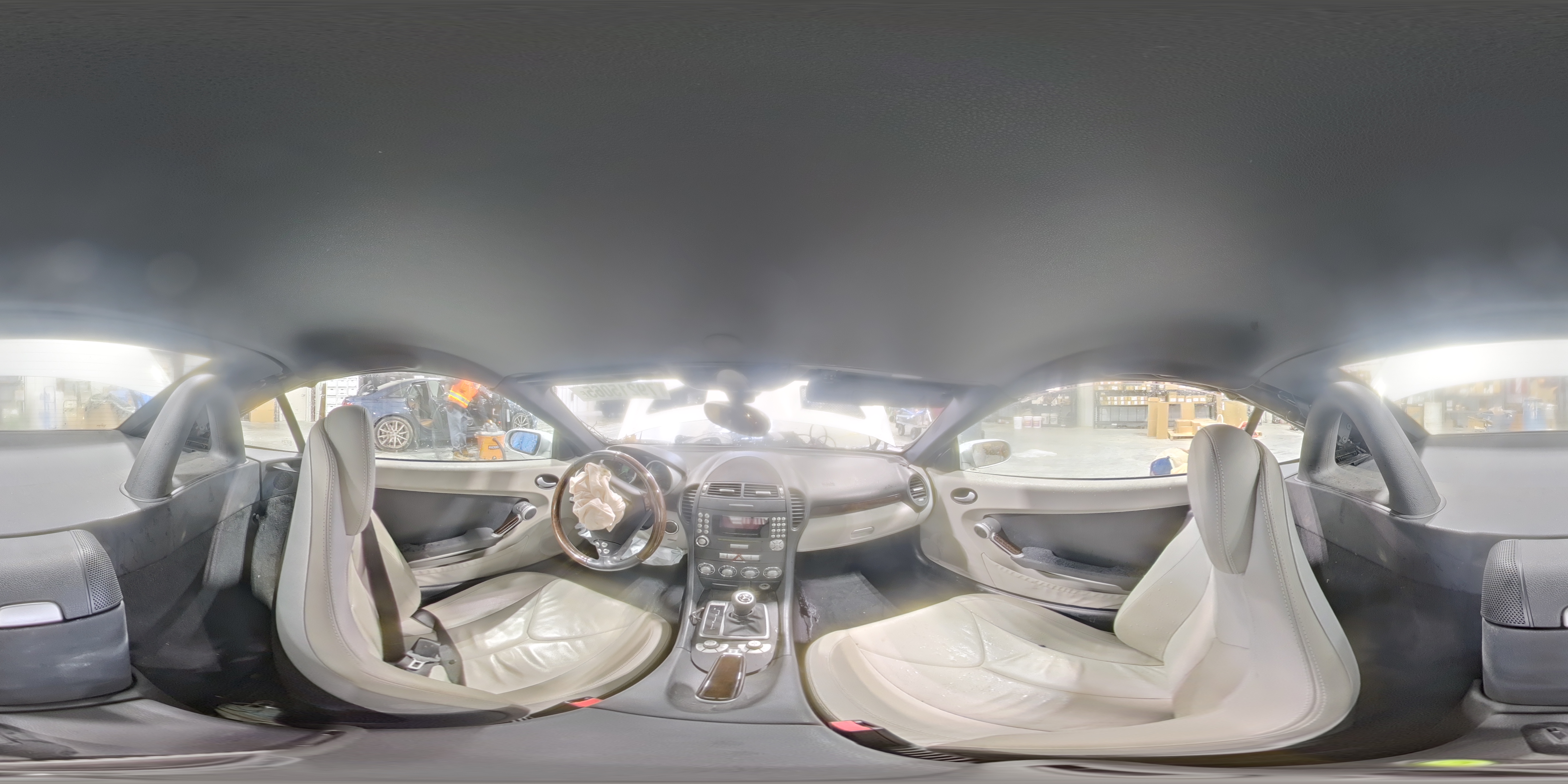 2007 Mercedes-benz Slk 280 Silver vin: WDBWK54F97F144247