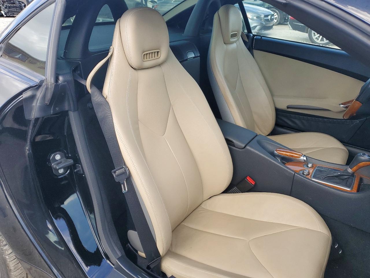 2009 Mercedes-benz Slk 300 Black vin: WDBWK54F99F208788