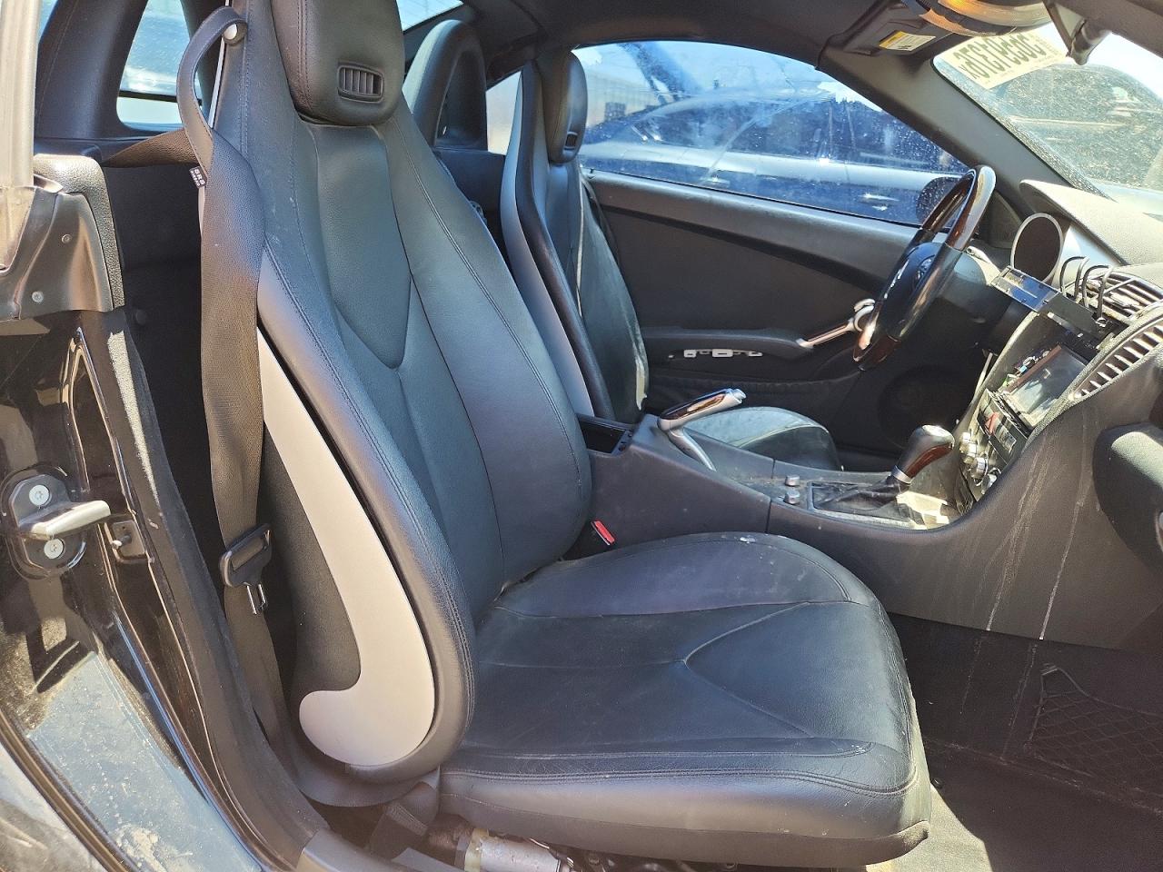 2007 Mercedes-benz Slk 280 Black vin: WDBWK54FX7F166855