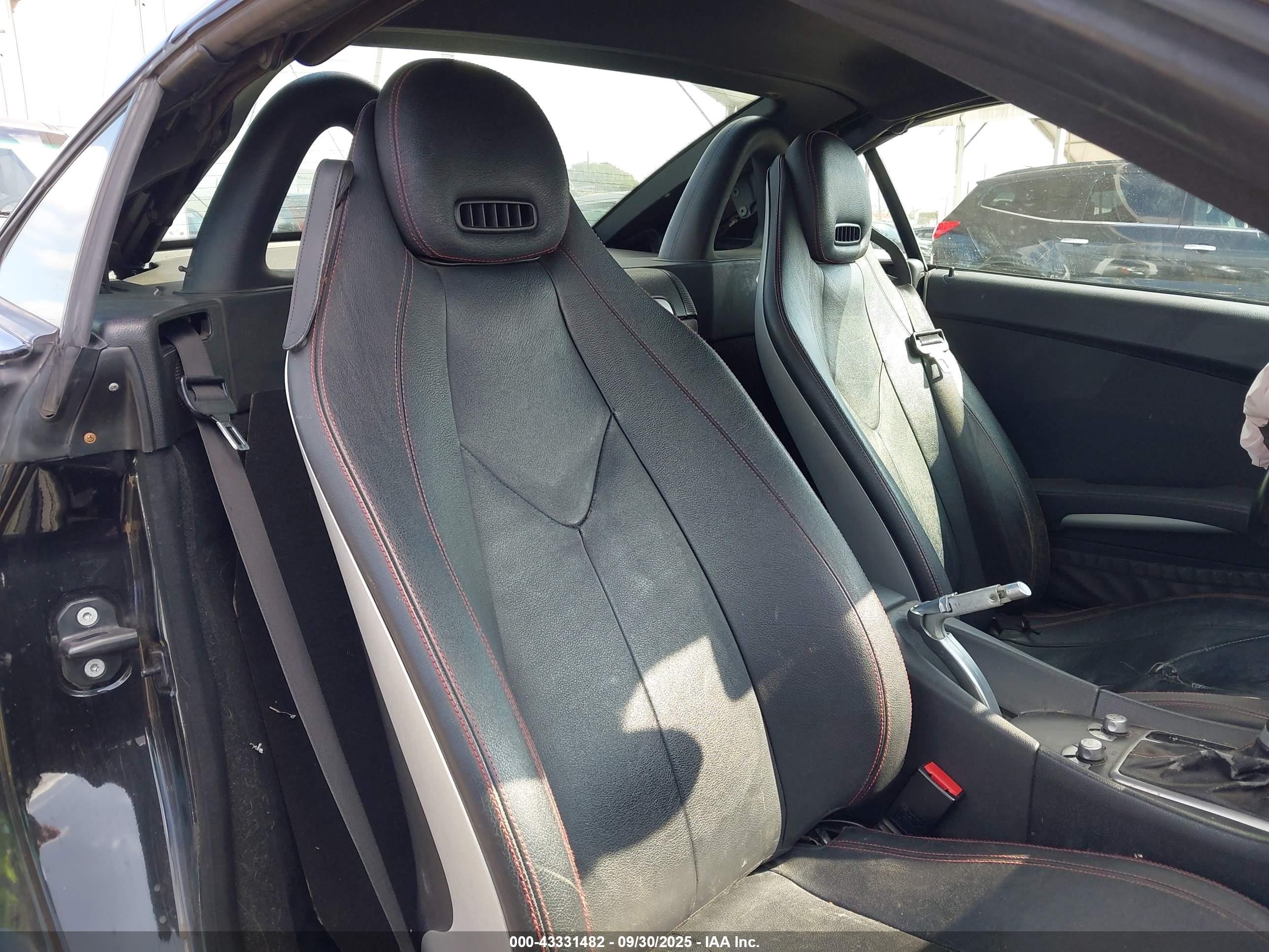 2008 Mercedes-benz Slk 280   Black vin: WDBWK54FX8F180417