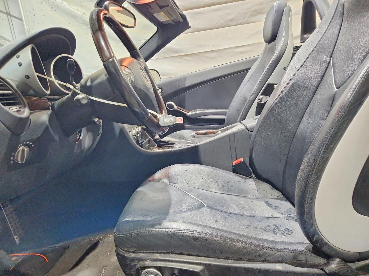 2005 Mercedes-benz Slk 350 Black vin: WDBWK56F05F034410