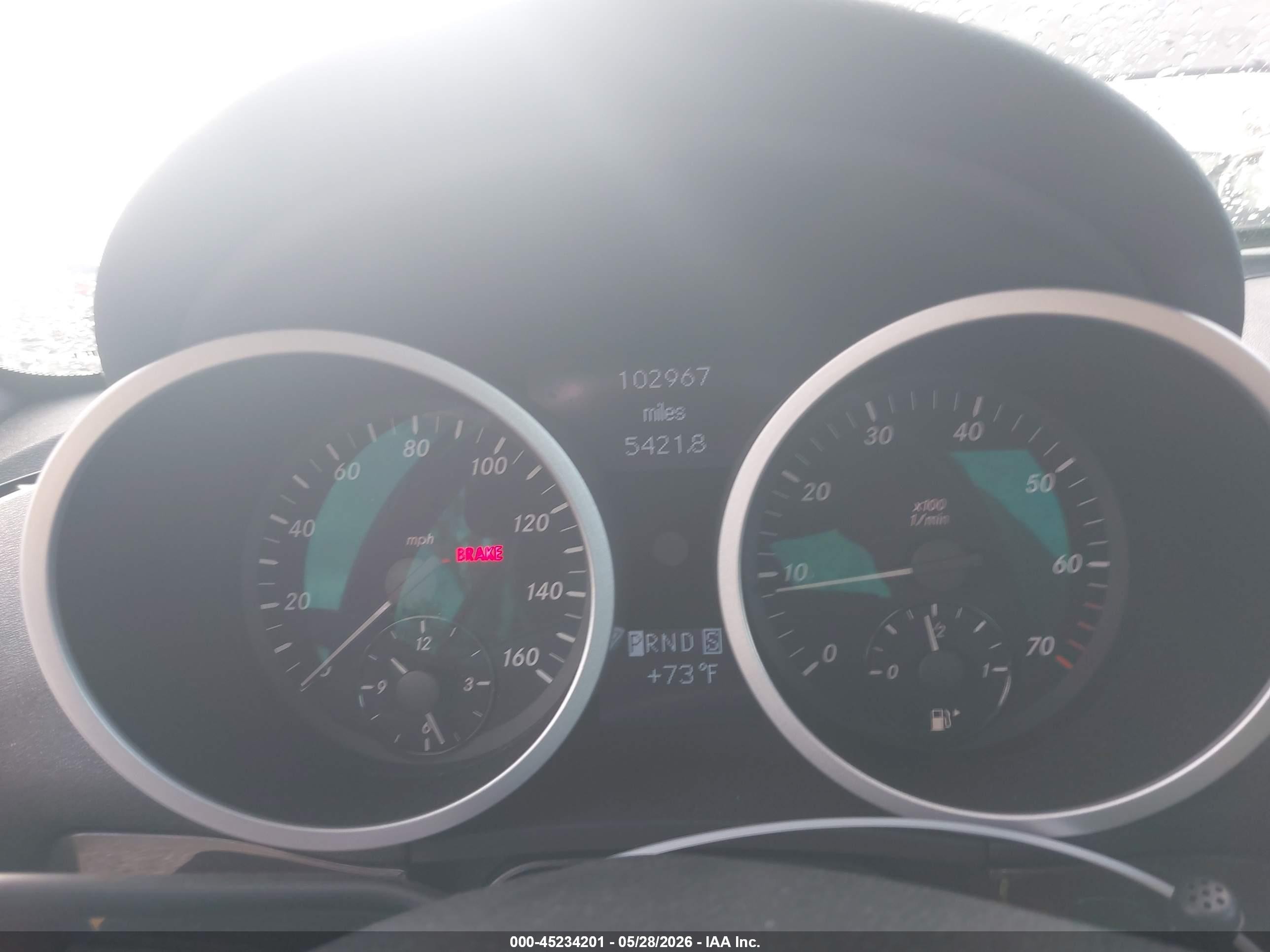 2005 Mercedes-benz Slk 350   Black vin: WDBWK56F05F044886