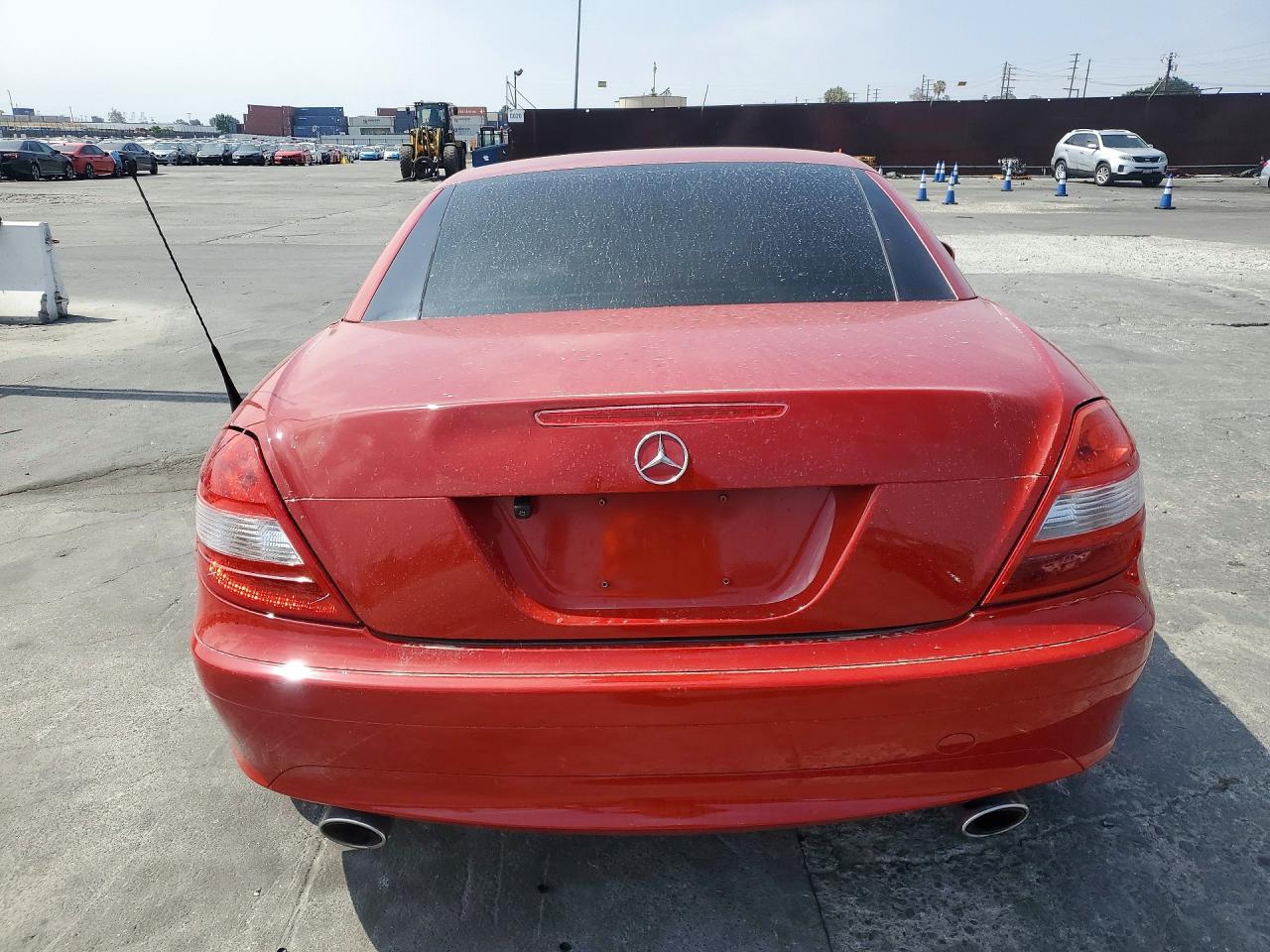 2006 Mercedes-benz Slk 350 Red vin: WDBWK56F06F098366