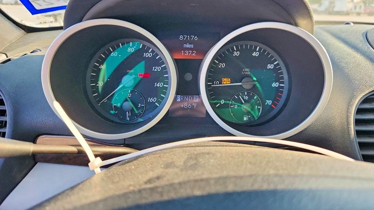 2005 Mercedes-benz Slk 350 Silver vin: WDBWK56F15F030060