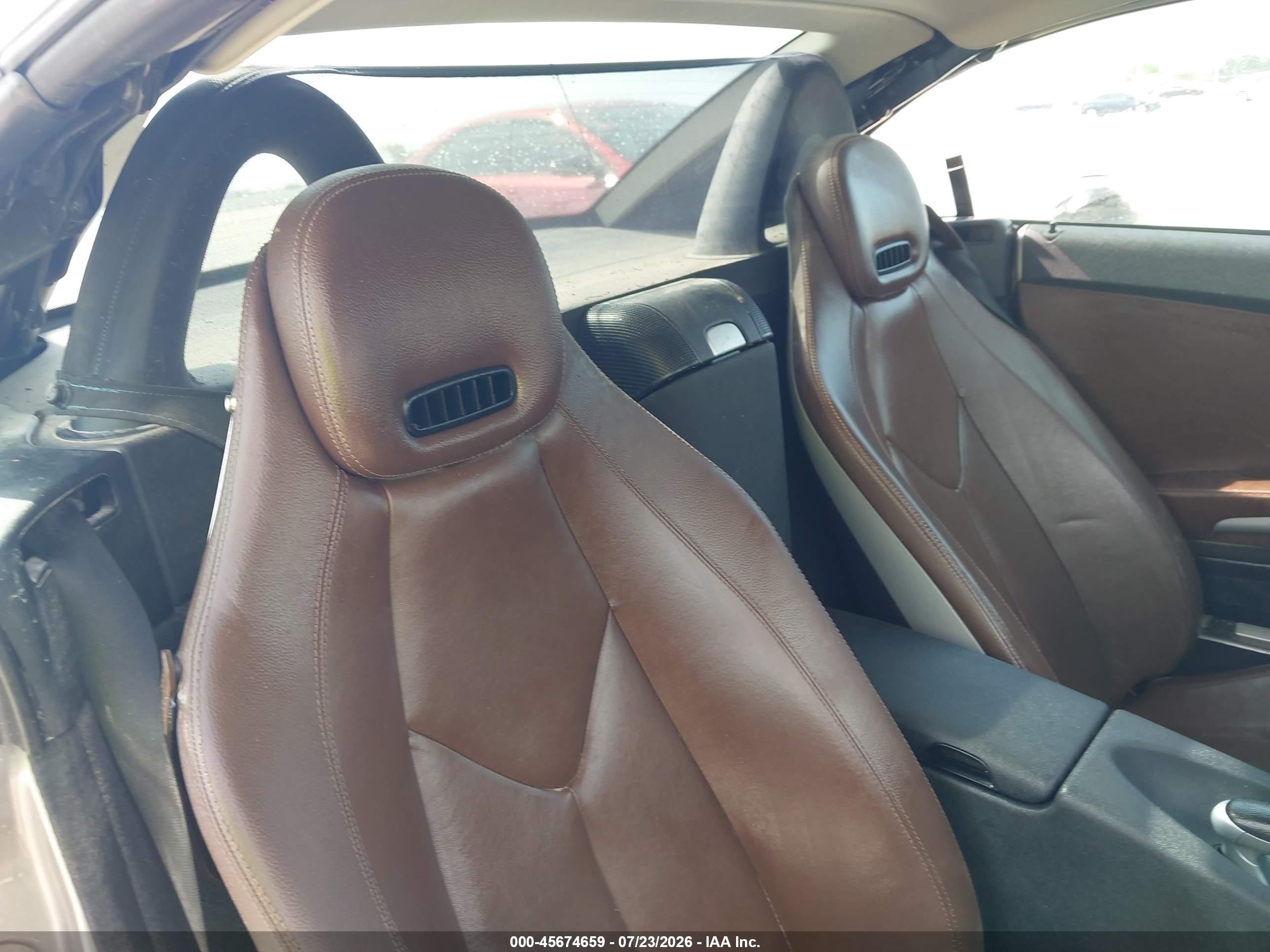 2005 Mercedes-benz Slk 350   Серый vin: WDBWK56F15F039549